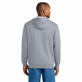 CornerStone CSF630 Tough Fleece Pullover Hoodie - Heathered Grey