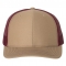 SS-112-Khaki-Burgundy - B