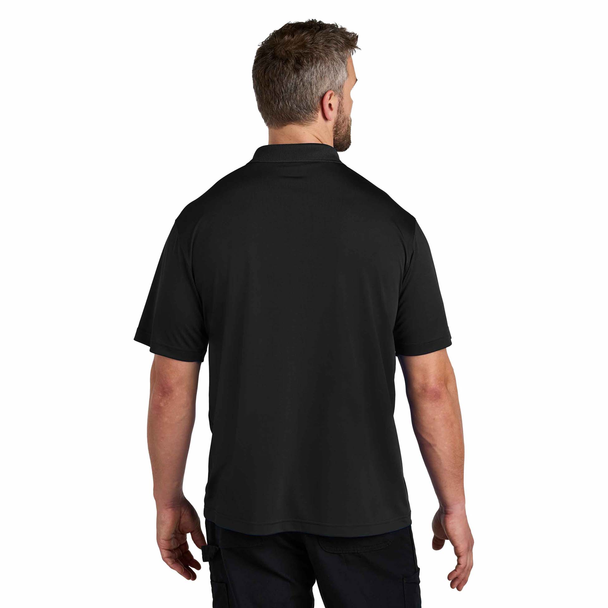 Carhartt CT106880 Force Snag-Resistant Pocket Polo - Black | Full