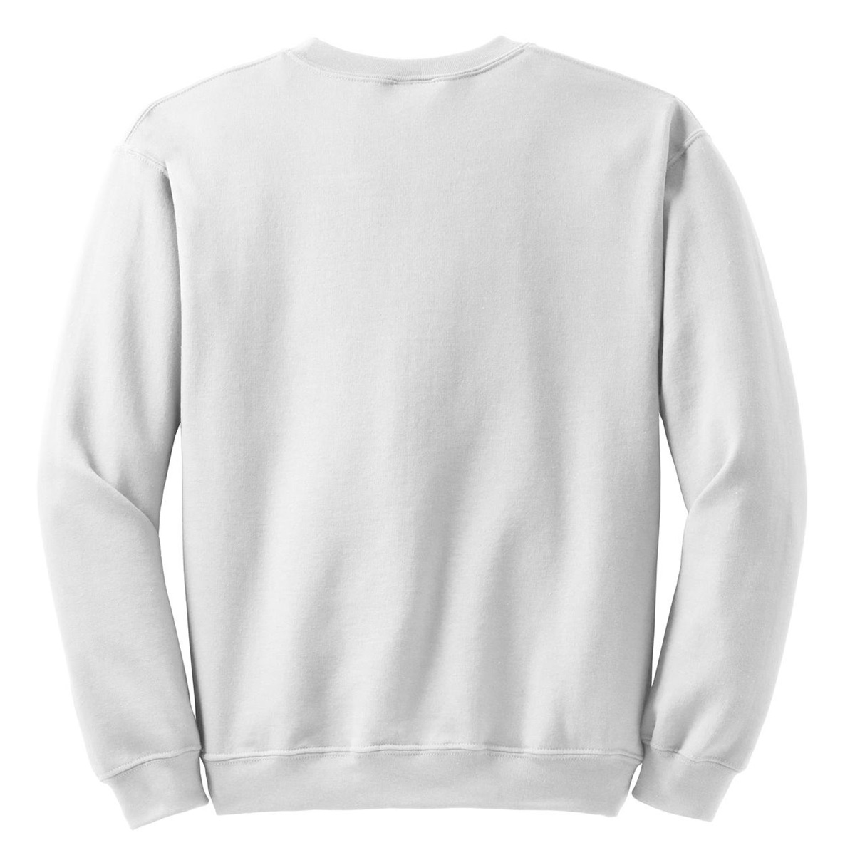 Gildan 18000 Heavy Blend Crewneck Sweatshirt - White | FullSource.com