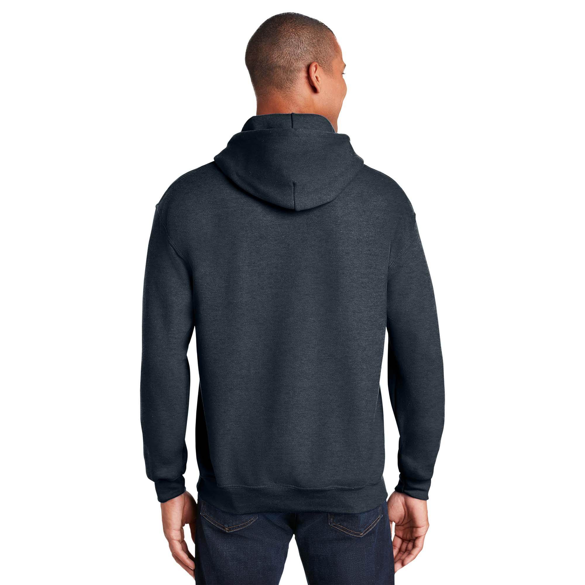 Gildan 18500 Heavy Blend Hooded Sweatshirt - Dark Heather | Full Source