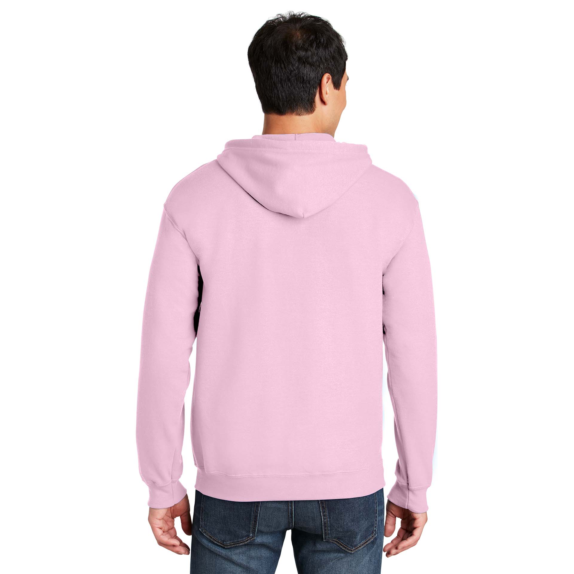 gildan light pink hoodie