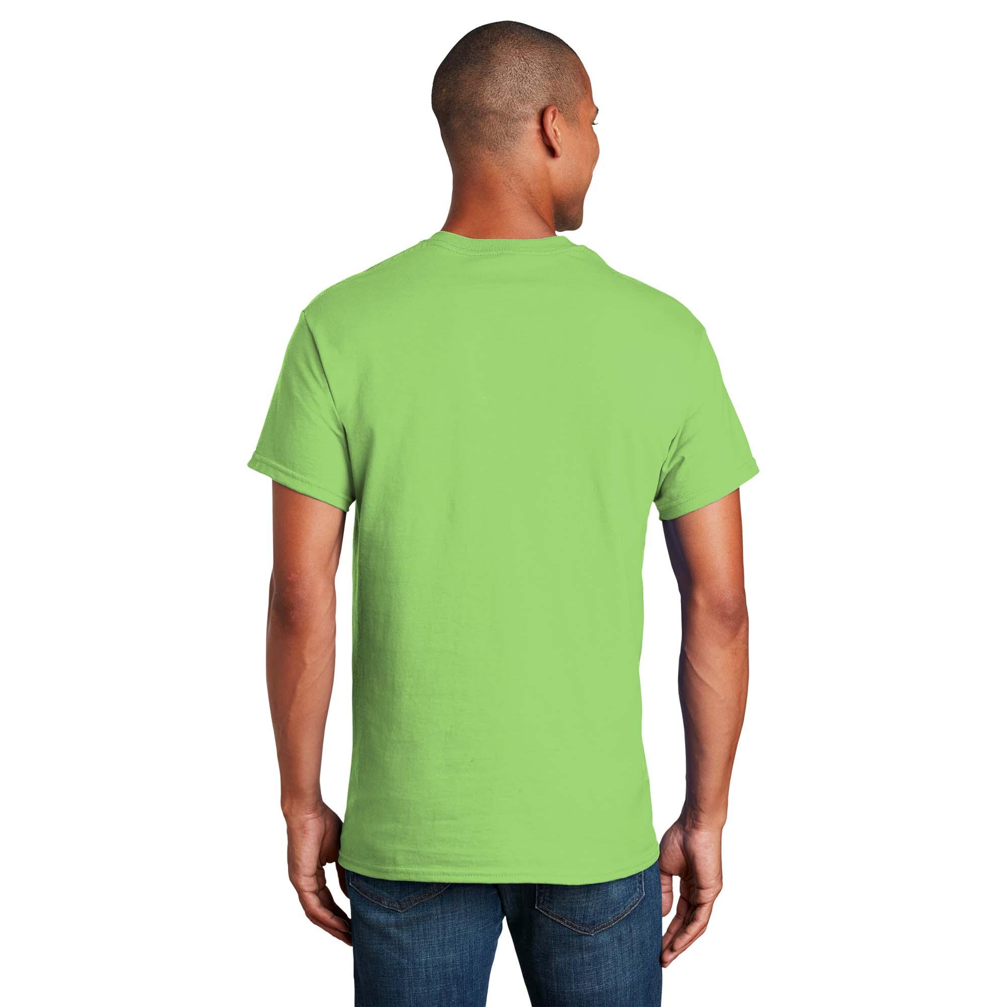 00s〜10s Hi-STANDARD (GILDAN) Gildan 2000 Ultra Cotton 100% US Cotton T-Shirt - Lime | Full Source