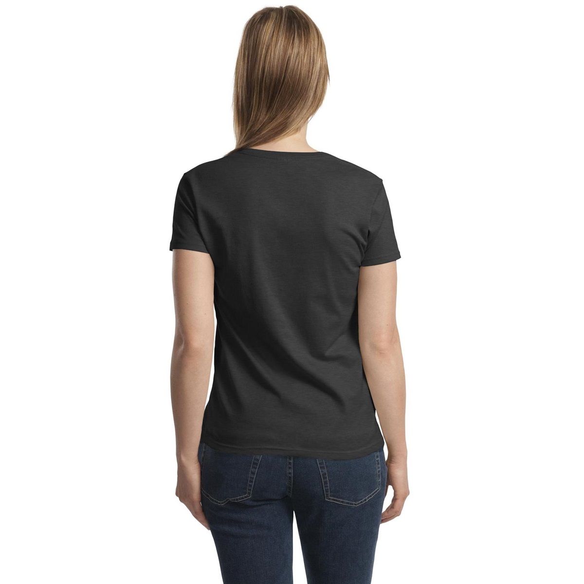 Gildan 2000L Women's Ultra Cotton T-Shirt - Dark Heather | FullSource.com