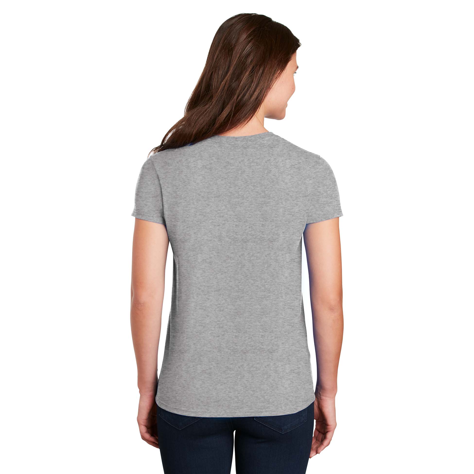 Gildan 2000l Womens Ultra Cotton T Shirt Sport Grey Full Source 3842
