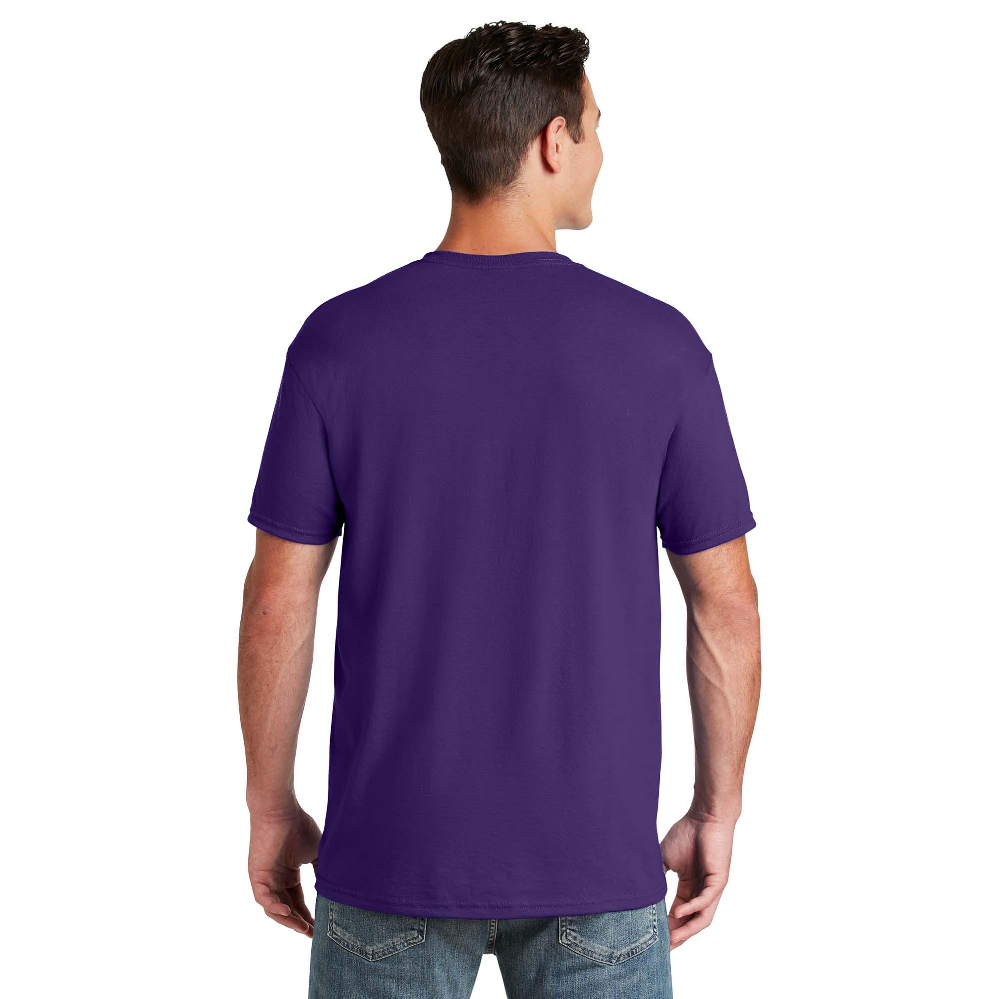 Jerzees 29M Dri-Power 50/50 Cotton/Poly T-Shirt - Deep Purple