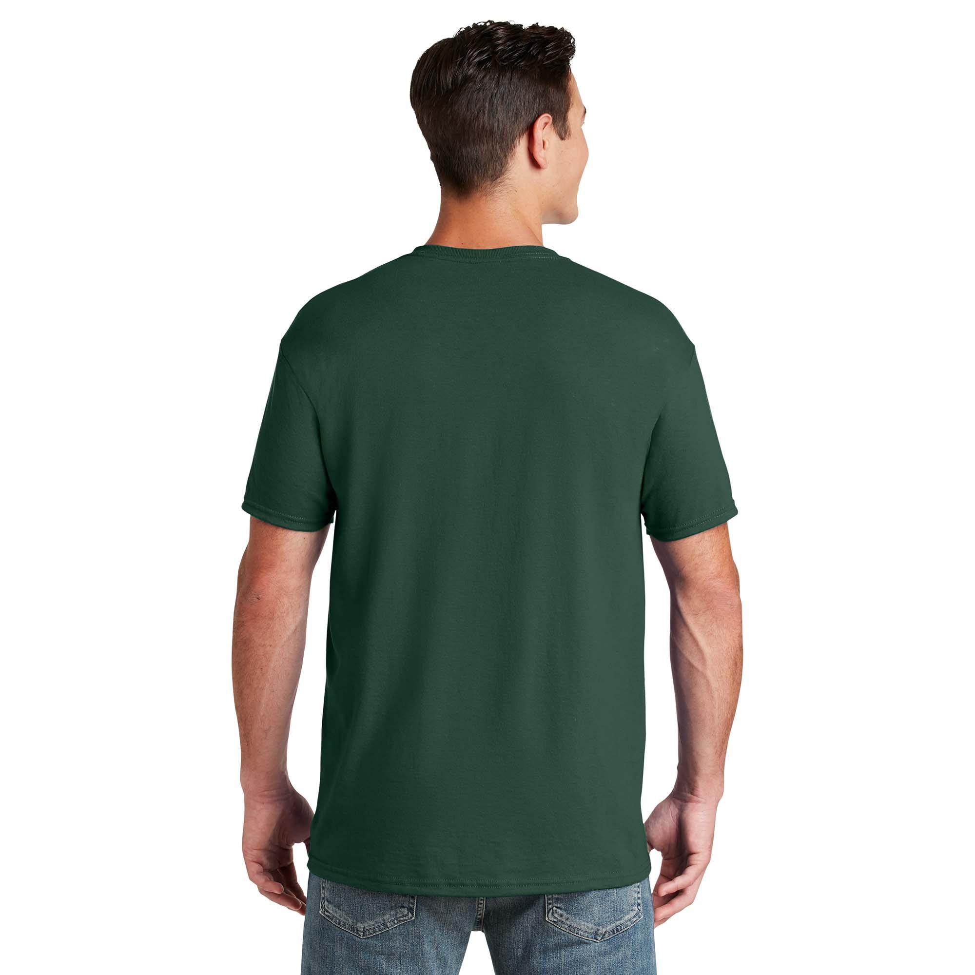 Jerzees 29M Dri-Power 50/50 Cotton/Poly T-Shirt - Forest Green | Full Source
