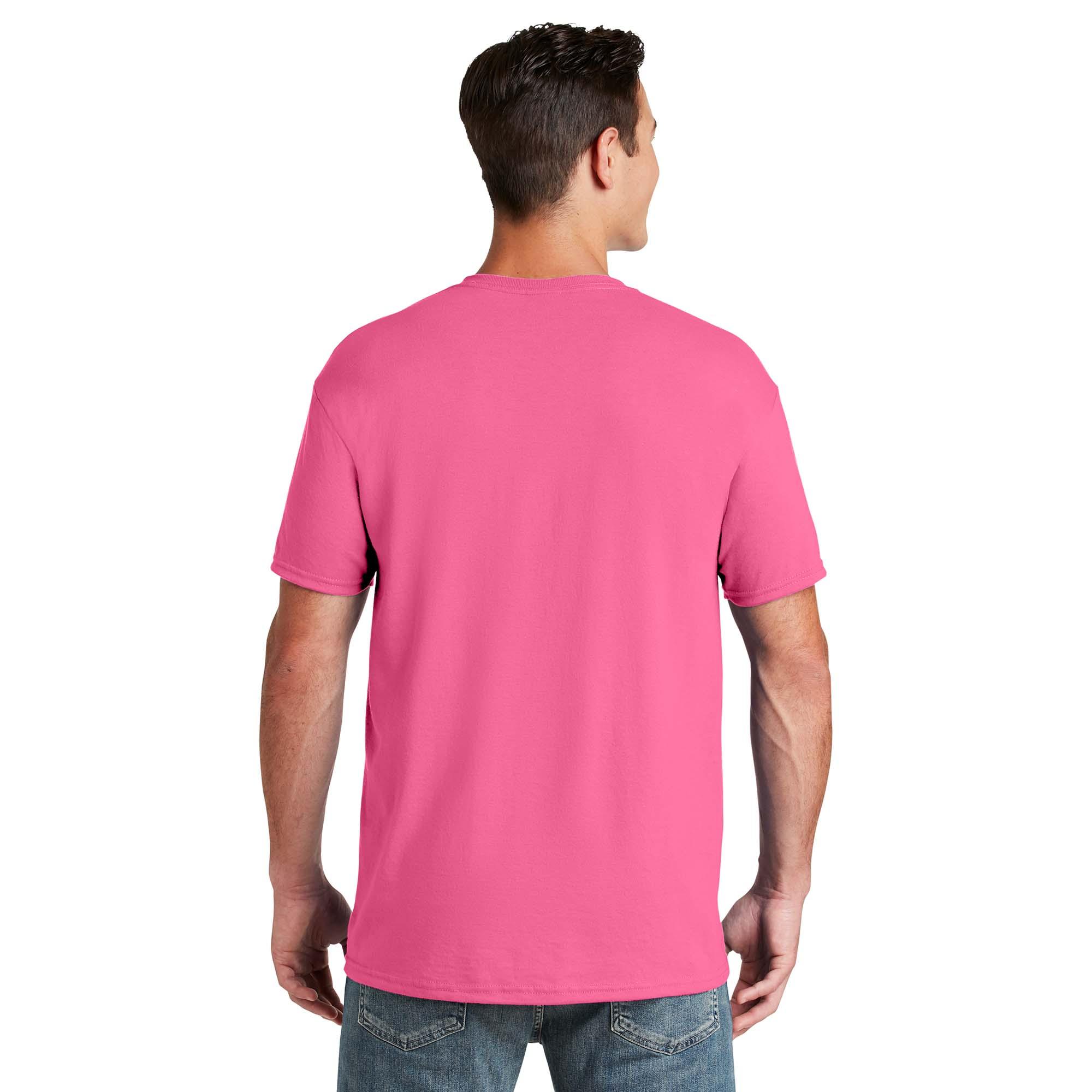 Hot Pink Mama Varsity Puff Vinyl Dri-Power 50/50 Tee | Wholesale Accessory Market 2XL / Neon Pink - J