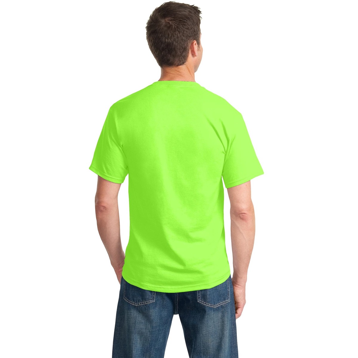 neon green t shirt men