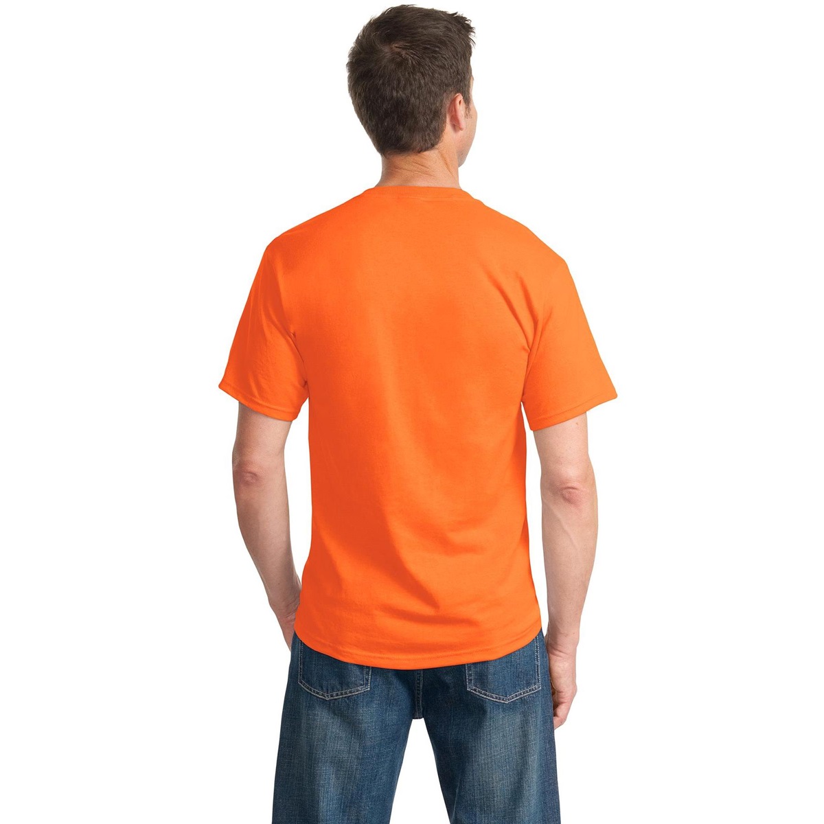 Jerzees 29M Heavyweight Blend 50/50 Cotton/Poly T-Shirt - Safety Orange 
