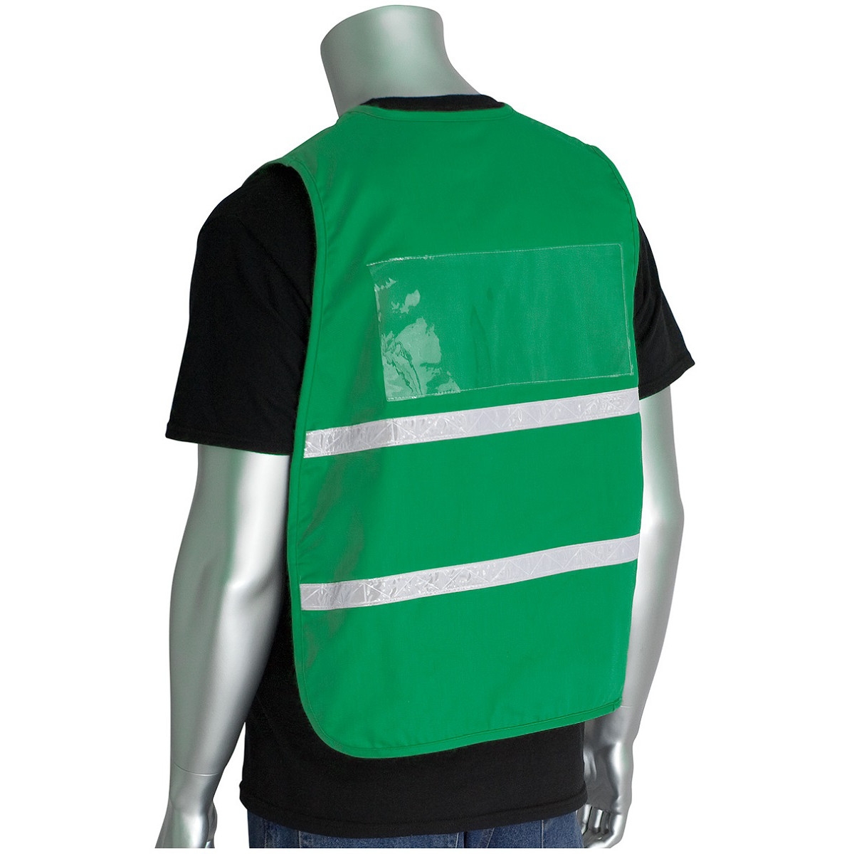 Green MCR Safety ICV208 Incident Command Polyester/Cotton Safety Vest with 1-Inch White Reflective Stripe Green MCR Safety ICV208 Incident Command Polyester/Cotton Safety Vest with 1-Inch White Reflective Stripe