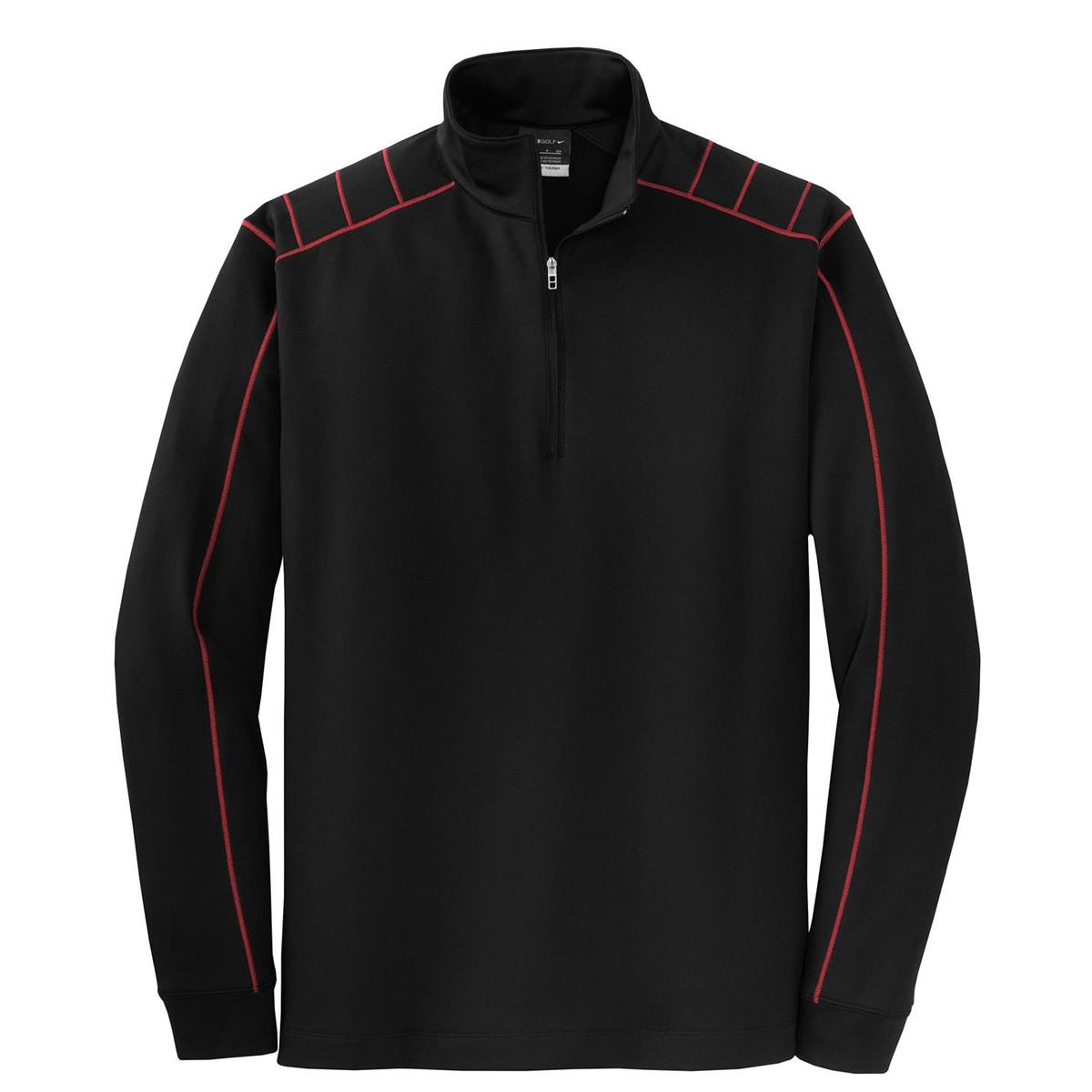 black and red dri fit bottoms