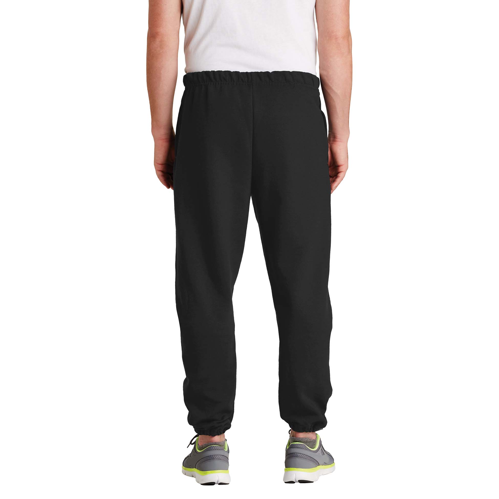 Jerzees 4850MP Super Sweats NuBlend Sweatpants with Pockets - Black ...