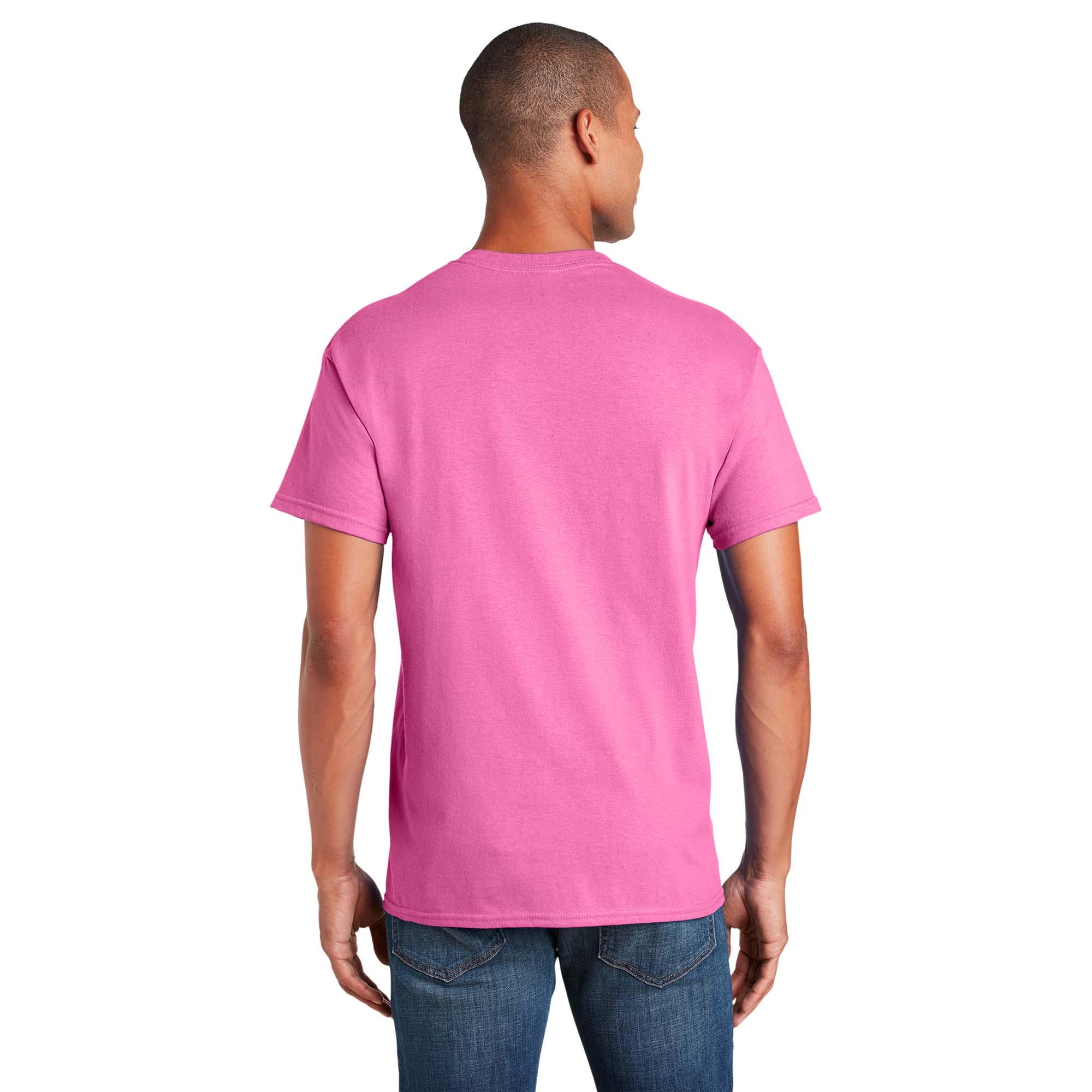 Gildan 5000 Heavy Cotton T-Shirt - Azalea | Full Source