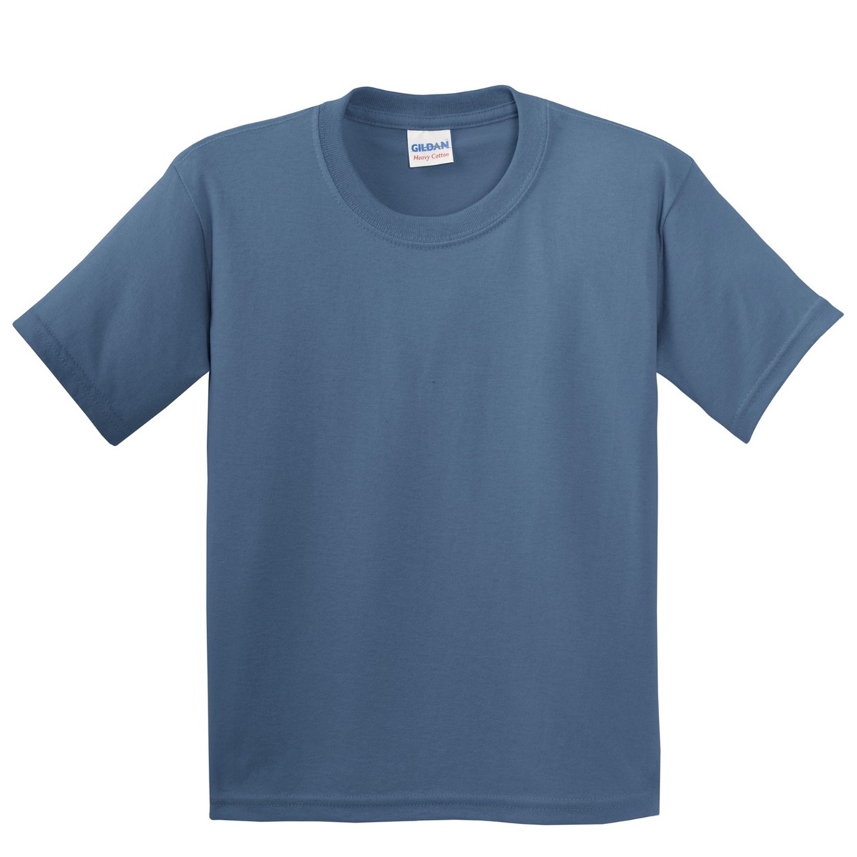 Gildan 5000B Youth Heavy Cotton T-Shirt - Indigo Blue | FullSource.com