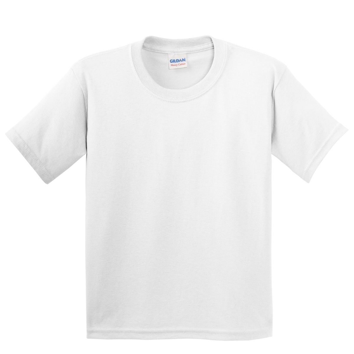 Gildan 5000B Youth Heavy Cotton T-Shirt - White | FullSource.com