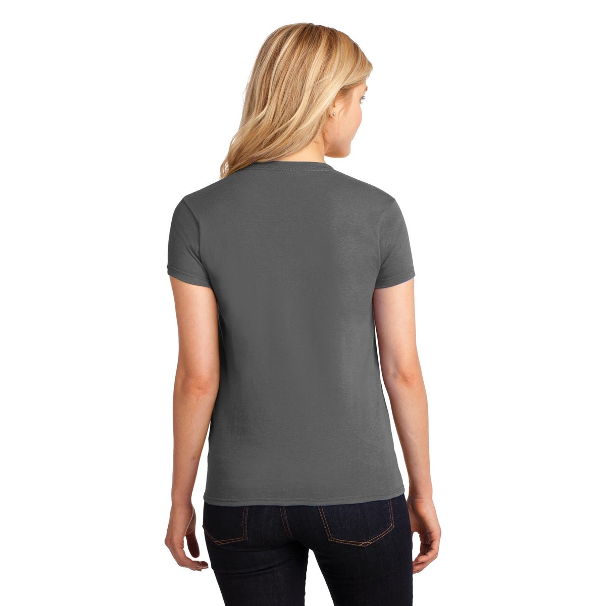 Gildan 5000L Ladies Heavy 100% Cotton T-Shirt - Charcoal | Full Source