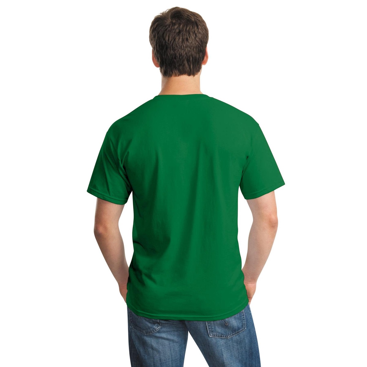 Gildan 5000 Heavy Cotton T Shirt Turf Green 