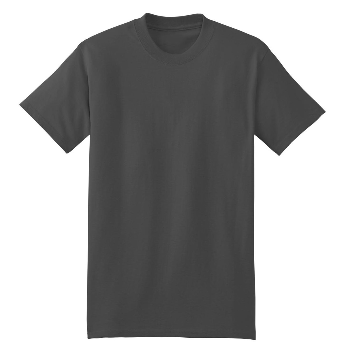 Hanes 5180 Beefy-T Cotton T-Shirt - Smoke Grey | FullSource.com