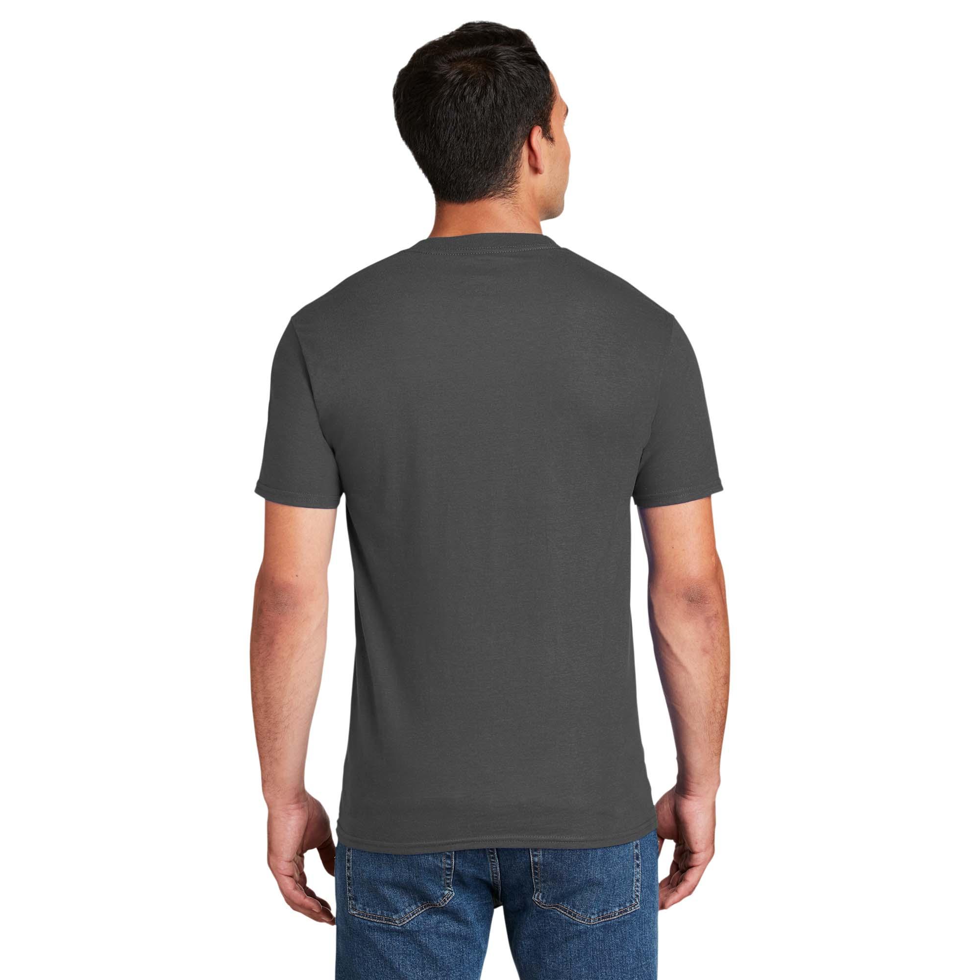 Hanes 5190 Beefy-T Cotton T-Shirt with 