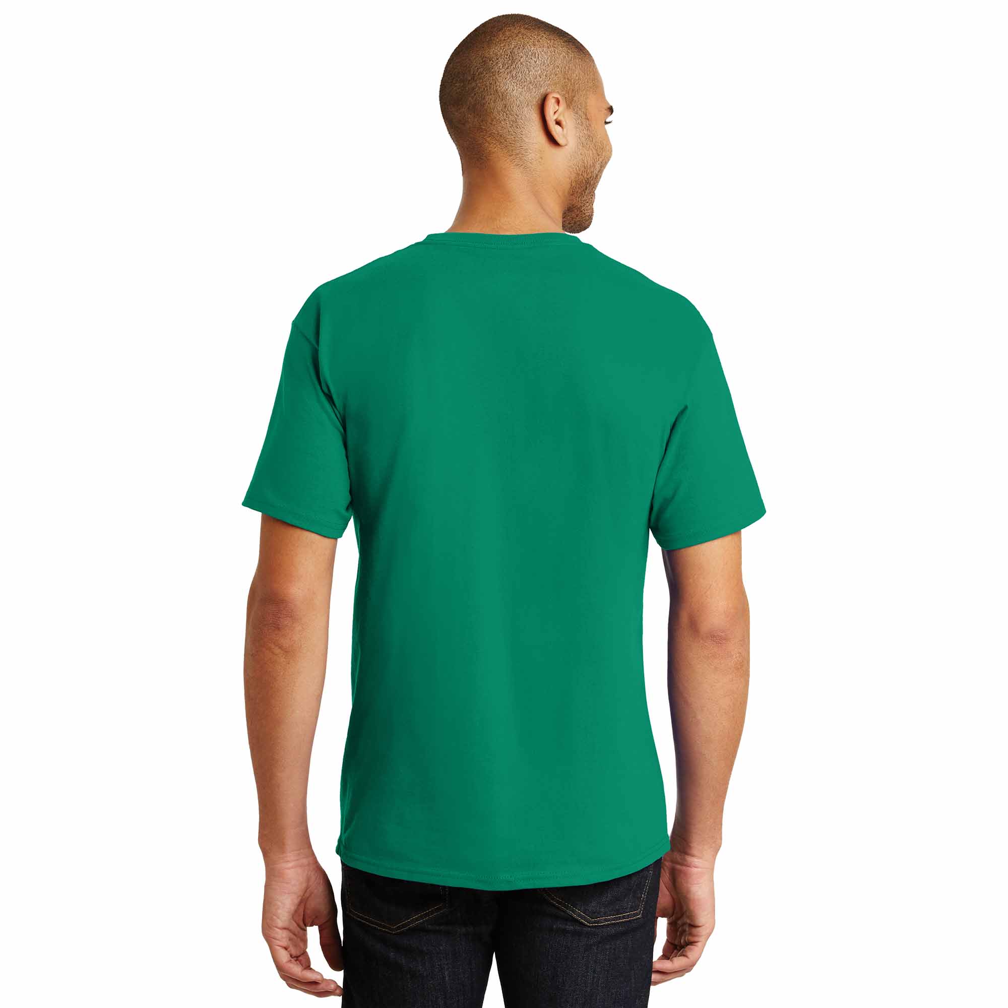 Hanes 5250 Authentic 100% Cotton T-Shirt - Kelly Green | Full Source