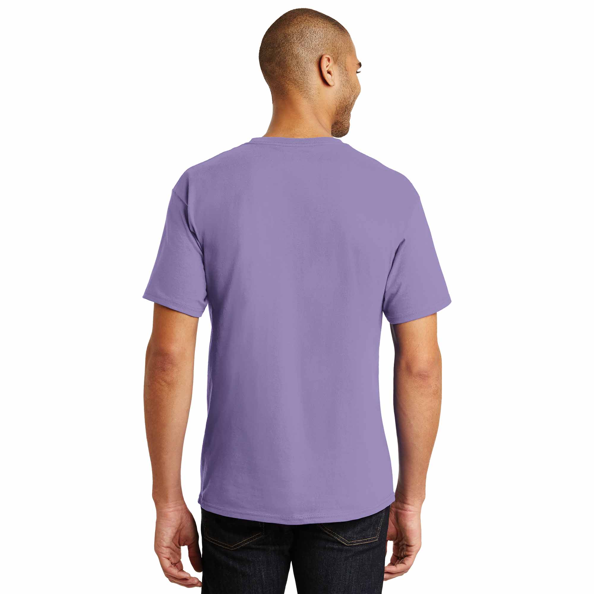 Hanes 5250 Authentic 100% Cotton T-Shirt - Lavender | Full Source