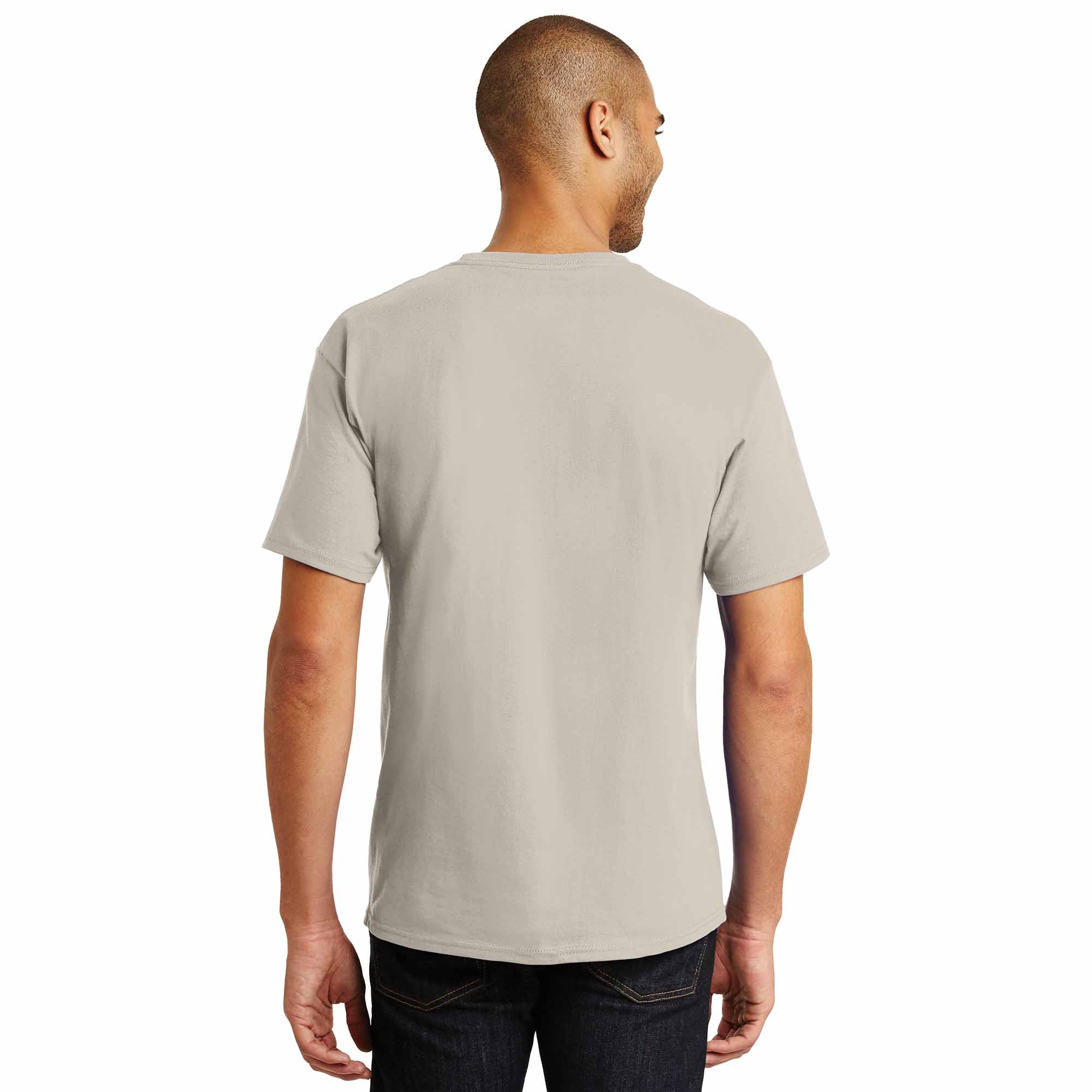 Hanes 5250 Authentic 100% Cotton T-Shirt - Sand | Full Source