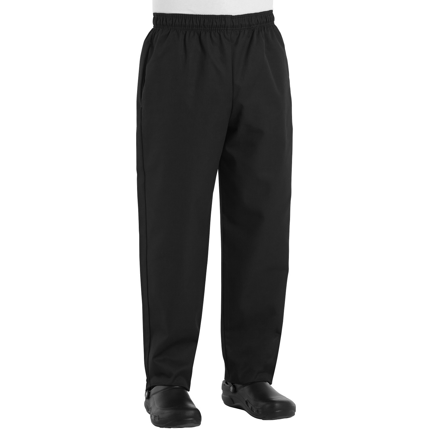 Chef Designs 5360 Men's Baggy Chef Pants Black Full Source