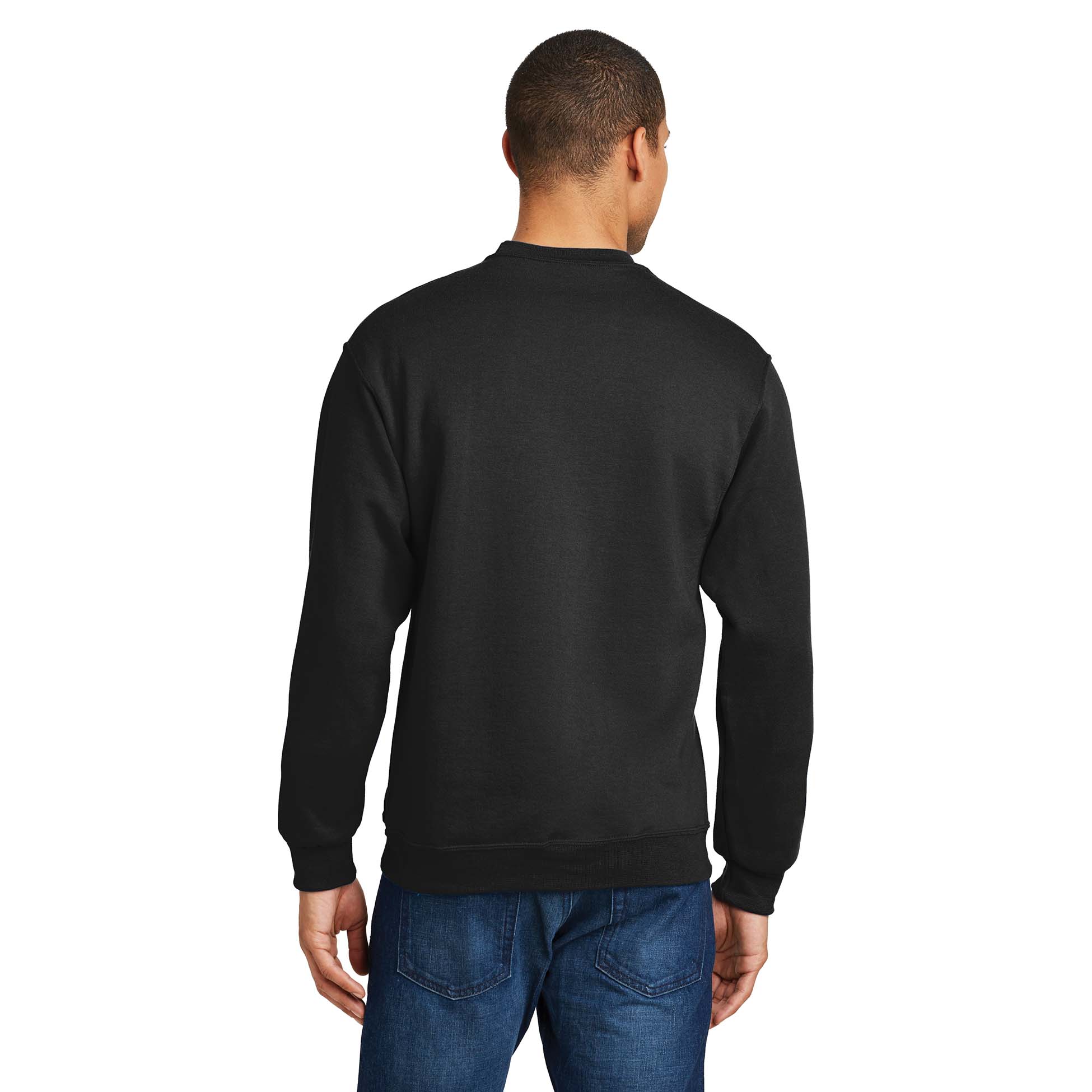 Jerzees 562M NuBlend Crewneck Sweatshirt - Black | Full Source