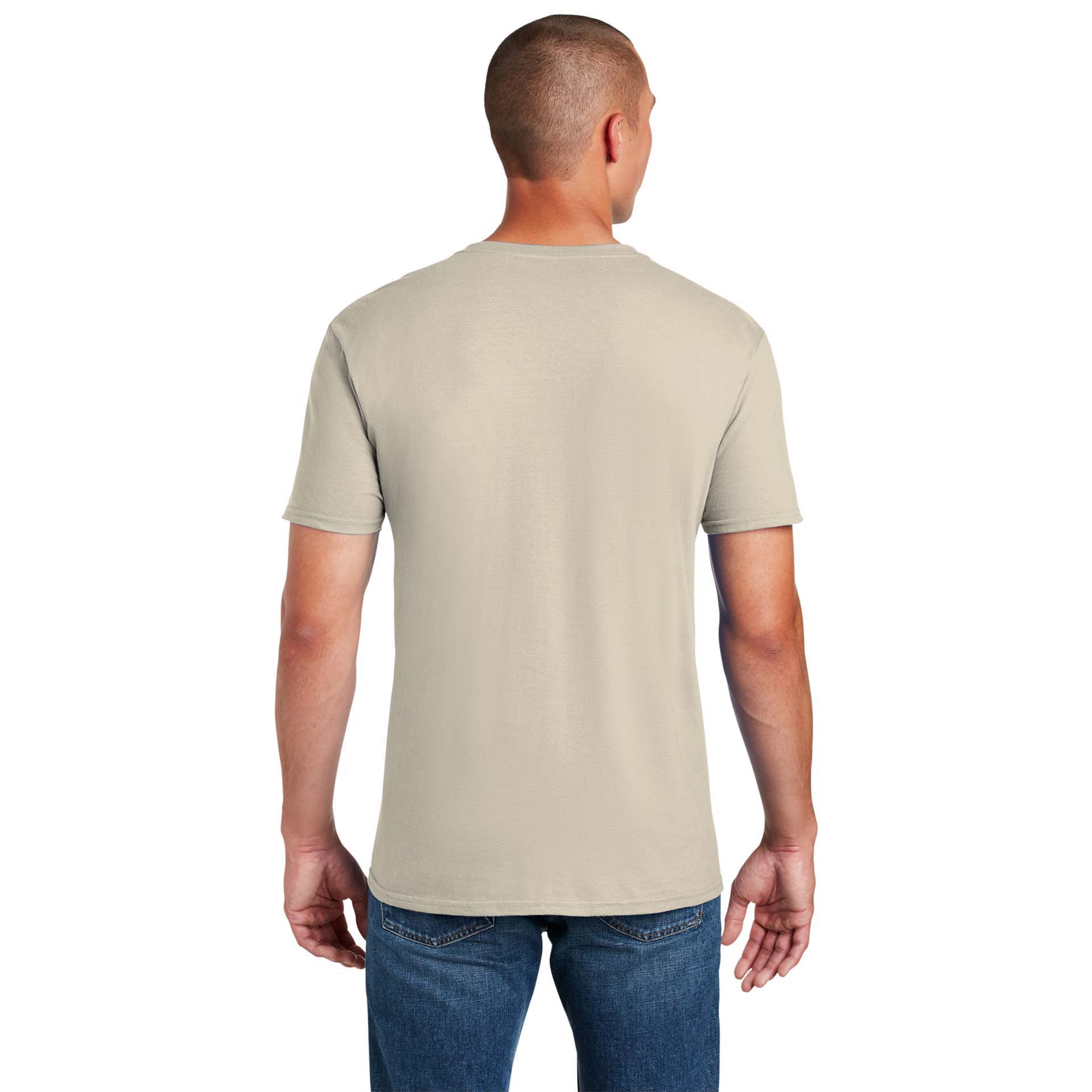 Gildan 64000 Softstyle T-Shirt - Sand | Full Source