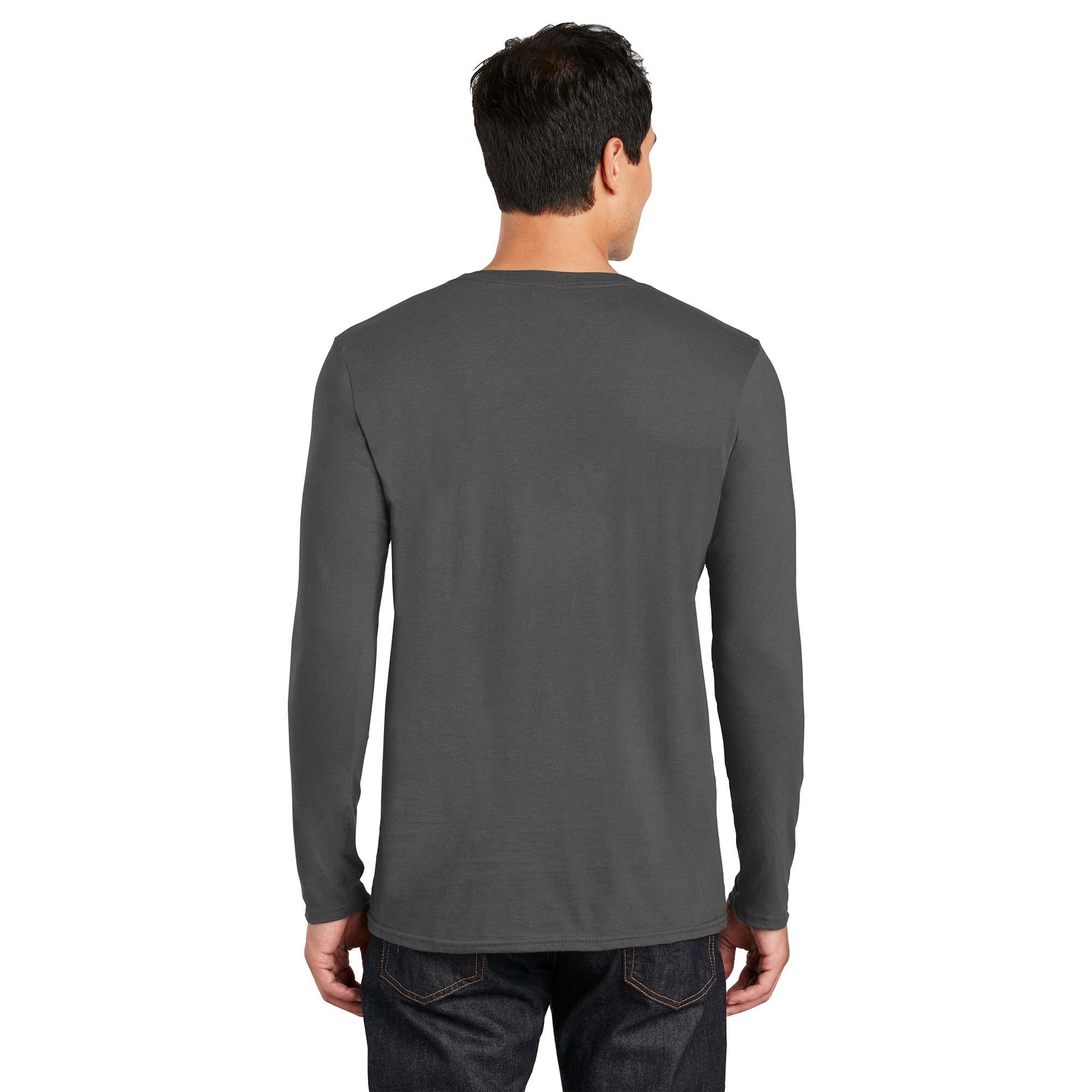 Gildan 64400 Softstyle Long Sleeve T-Shirt - Charcoal | Full Source