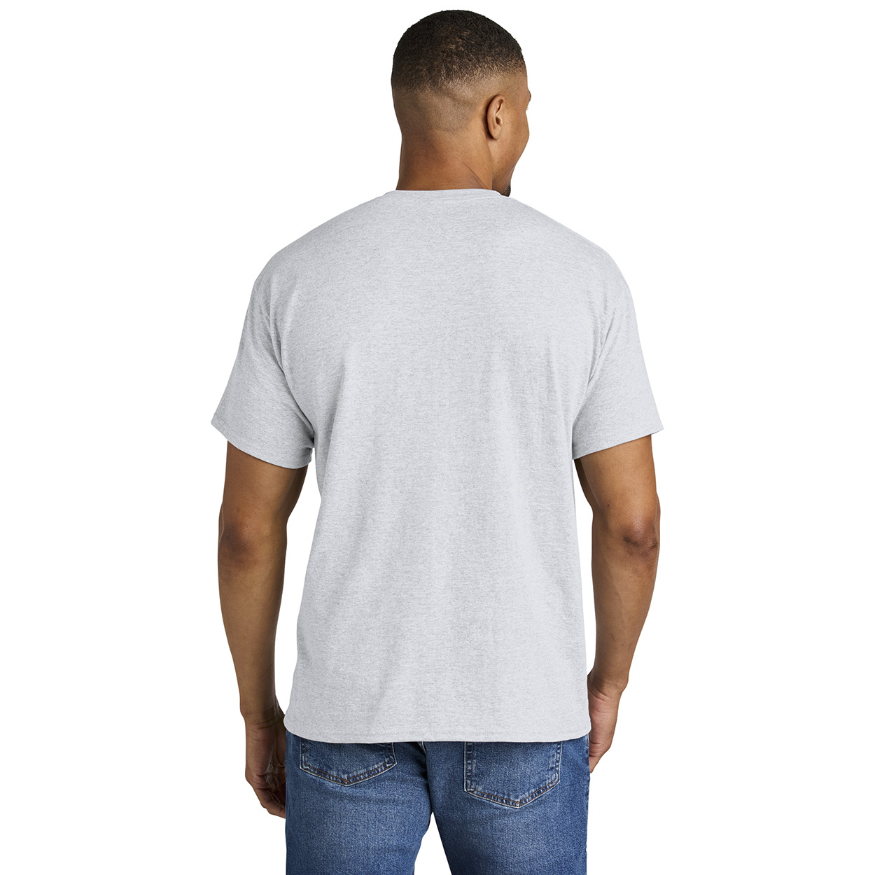 Gildan 8000 DryBlend T-Shirt - Ash Grey | Full Source
