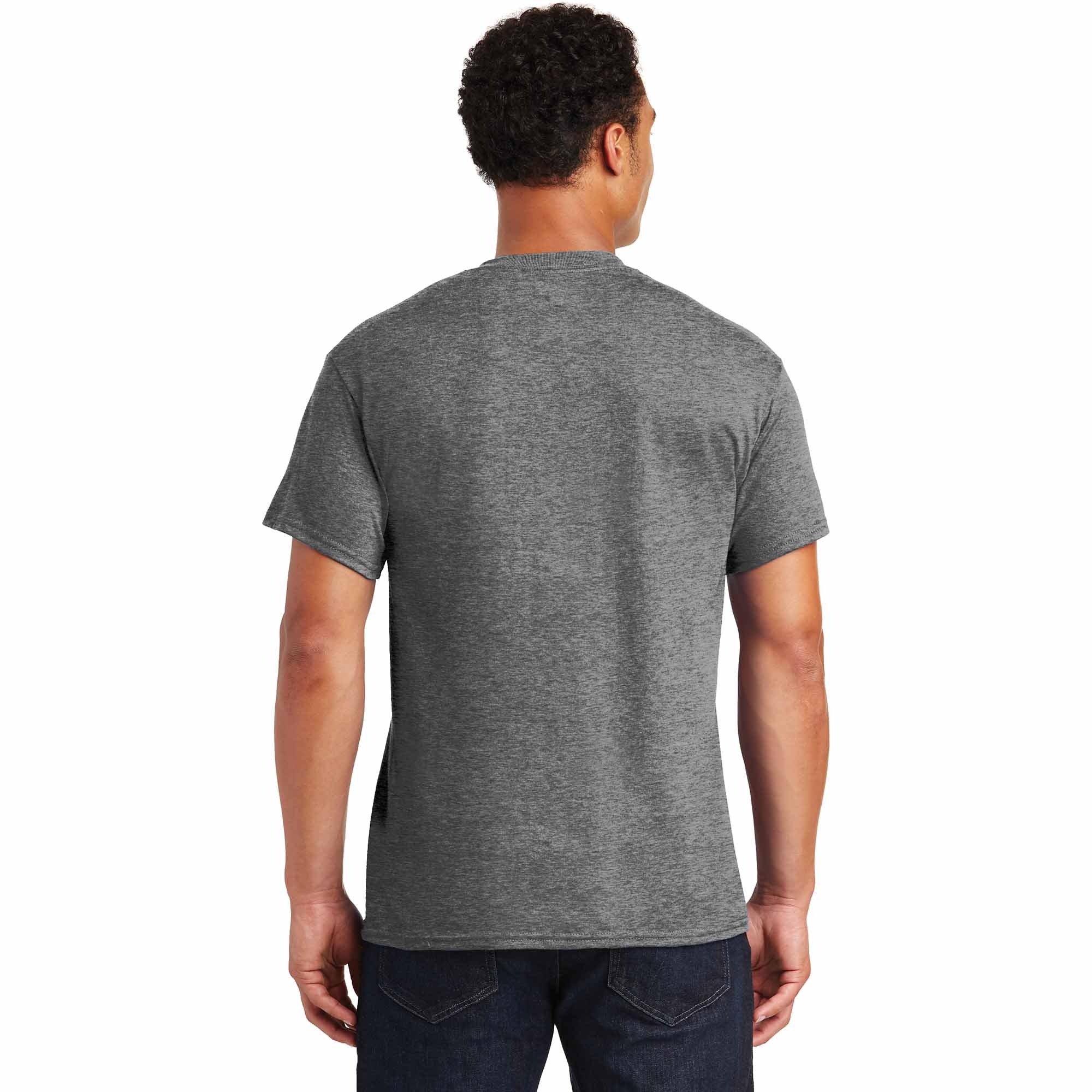 Gildan 8000 DryBlend T-Shirt - Graphite Heather | FullSource.com