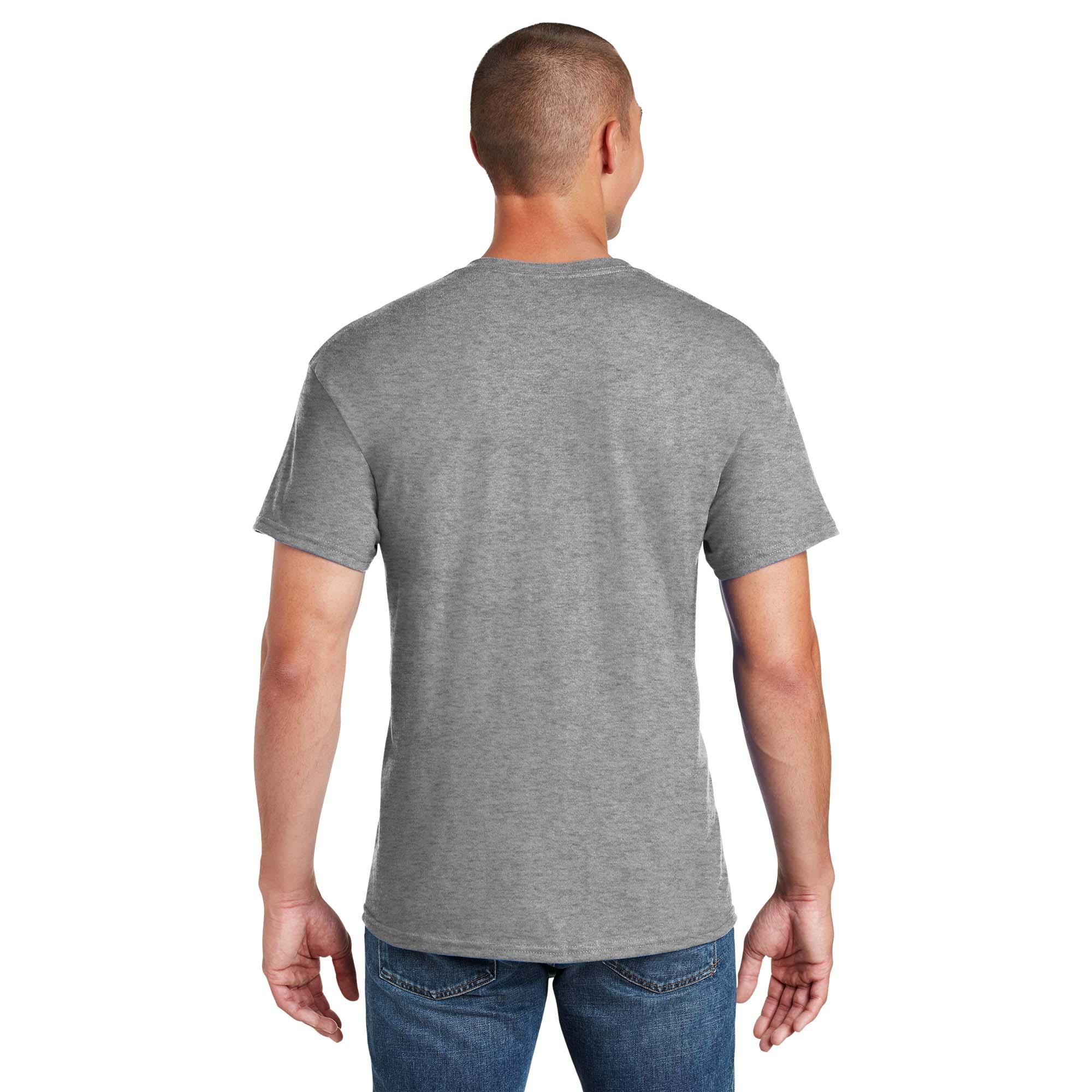 Gildan 8000 DryBlend T-Shirt - Graphite Heather | Full Source