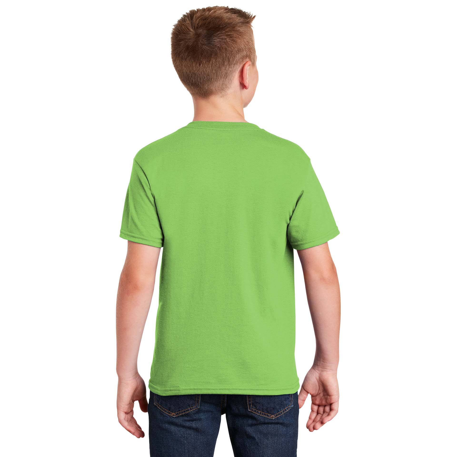 Gildan 8000B Youth DryBlend T-Shirt - Lime | Full Source