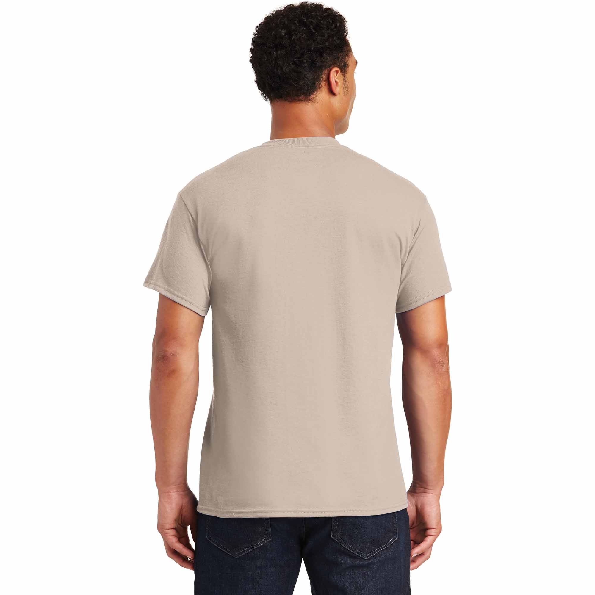 Gildan 8000 DryBlend T-Shirt - Sand | FullSource.com