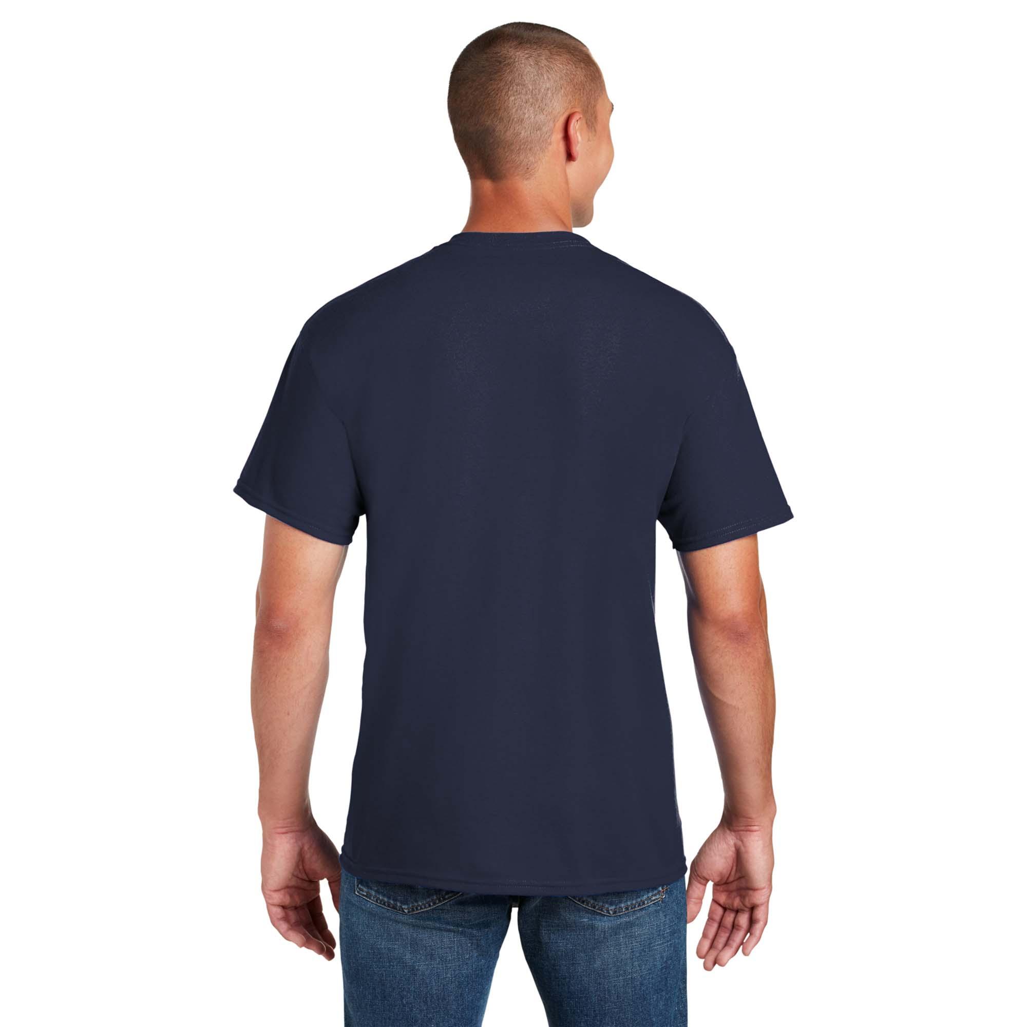 trug nægte kardinal Gildan 8300 DryBlend Cotton/Poly Pocket T-Shirt - Navy | FullSource.com