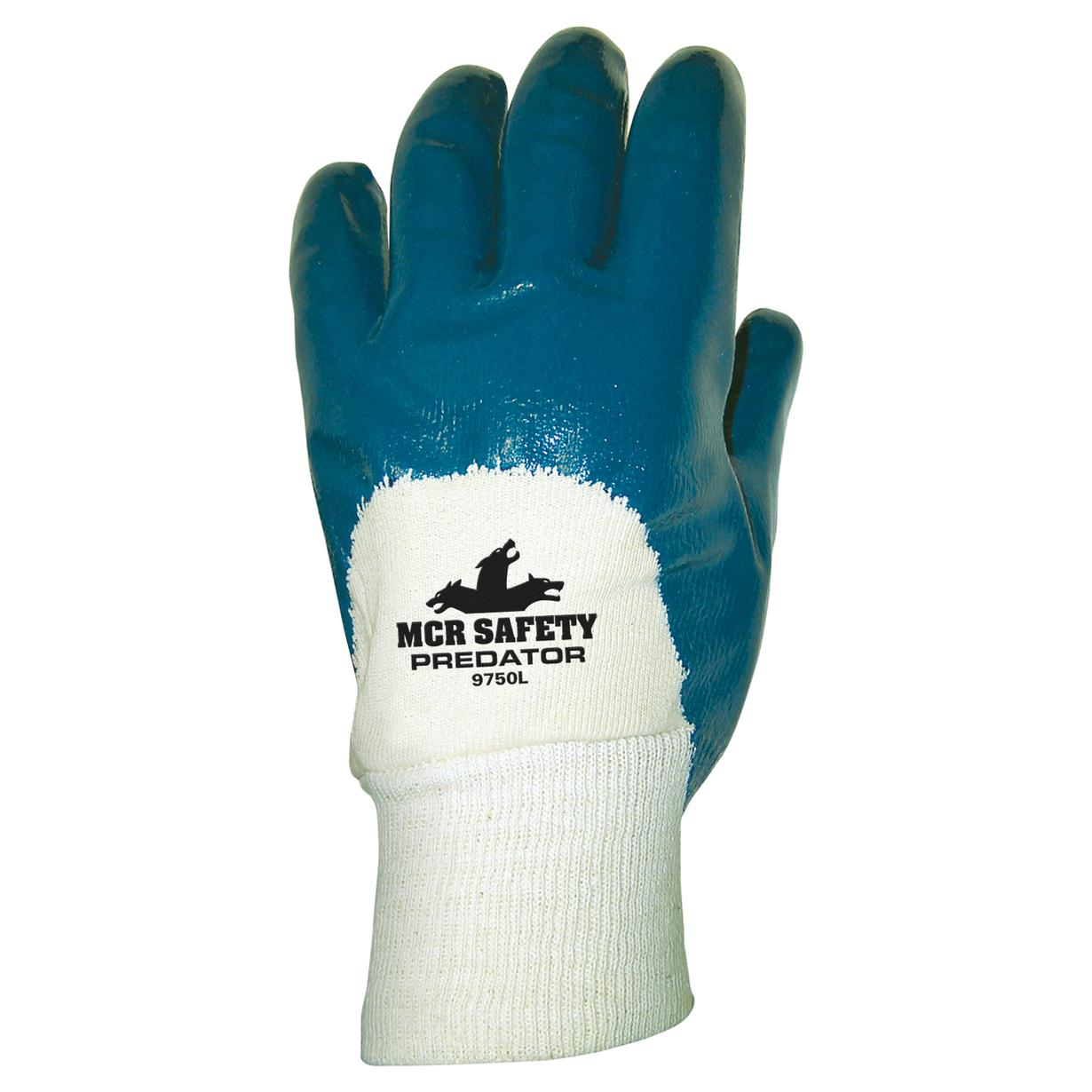 MCR Safety Predator Nitrile Coated Work Gloves with ActiFresh