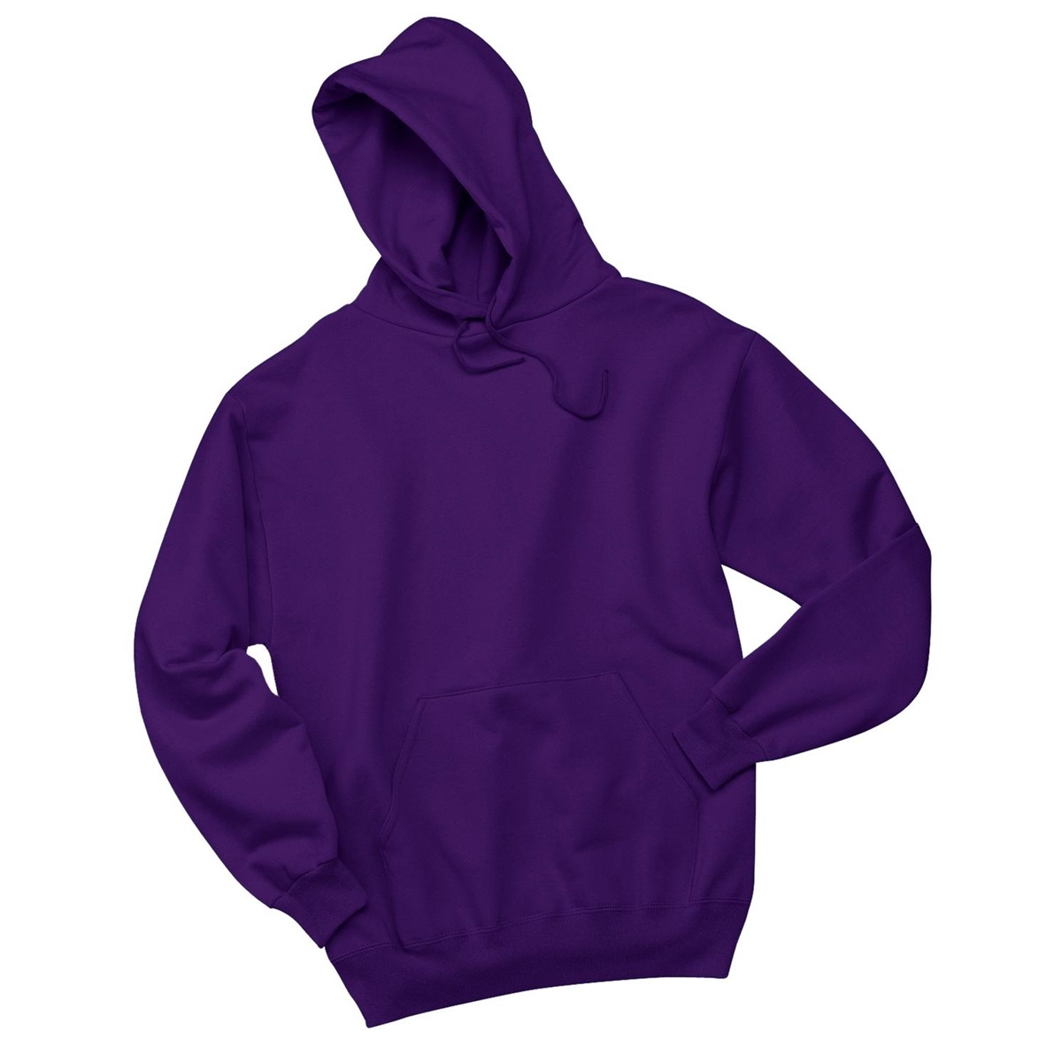Jerzees 996M NuBlend Pullover Hooded Sweatshirt - Deep Purple ...