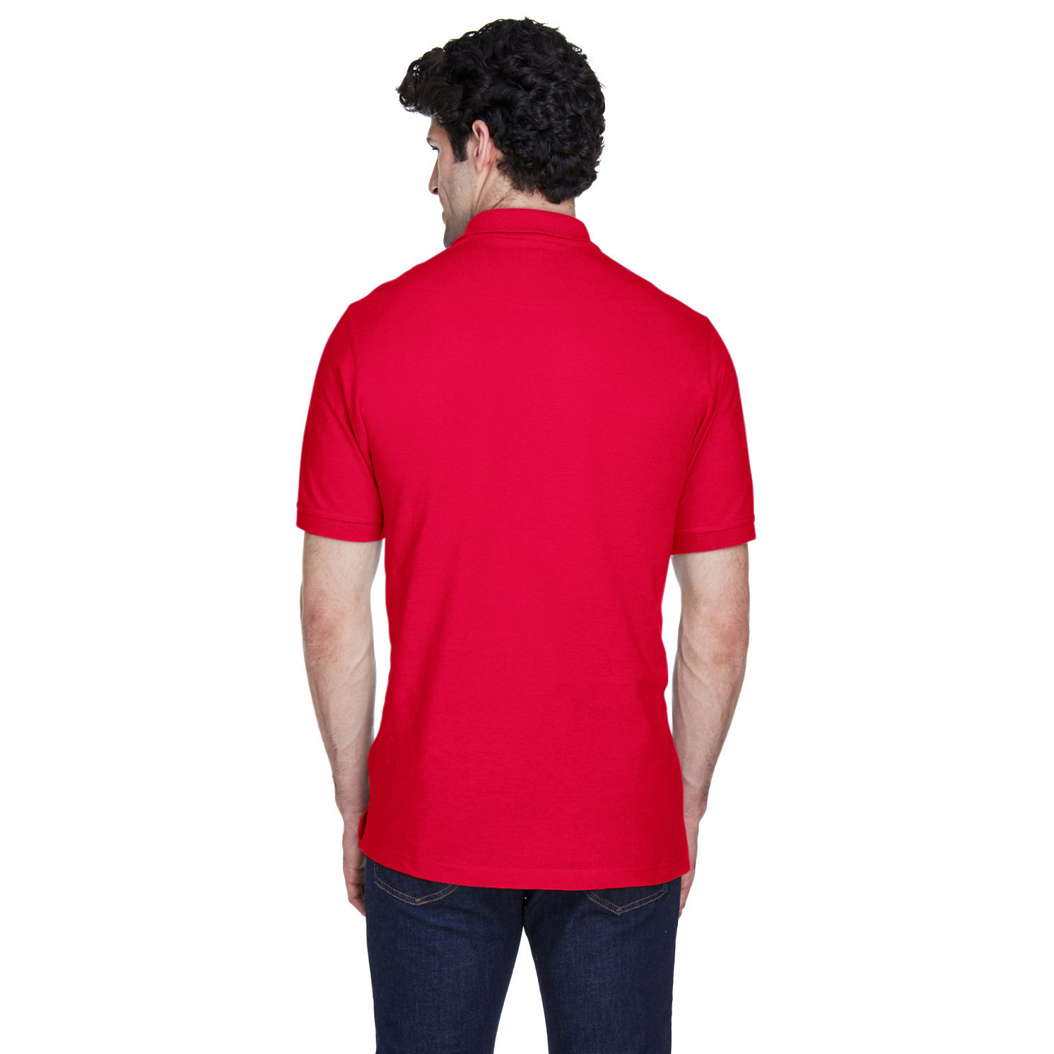 UltraClub 8535 Men's Classic Polo Shirt -Cardinal-5X-Large