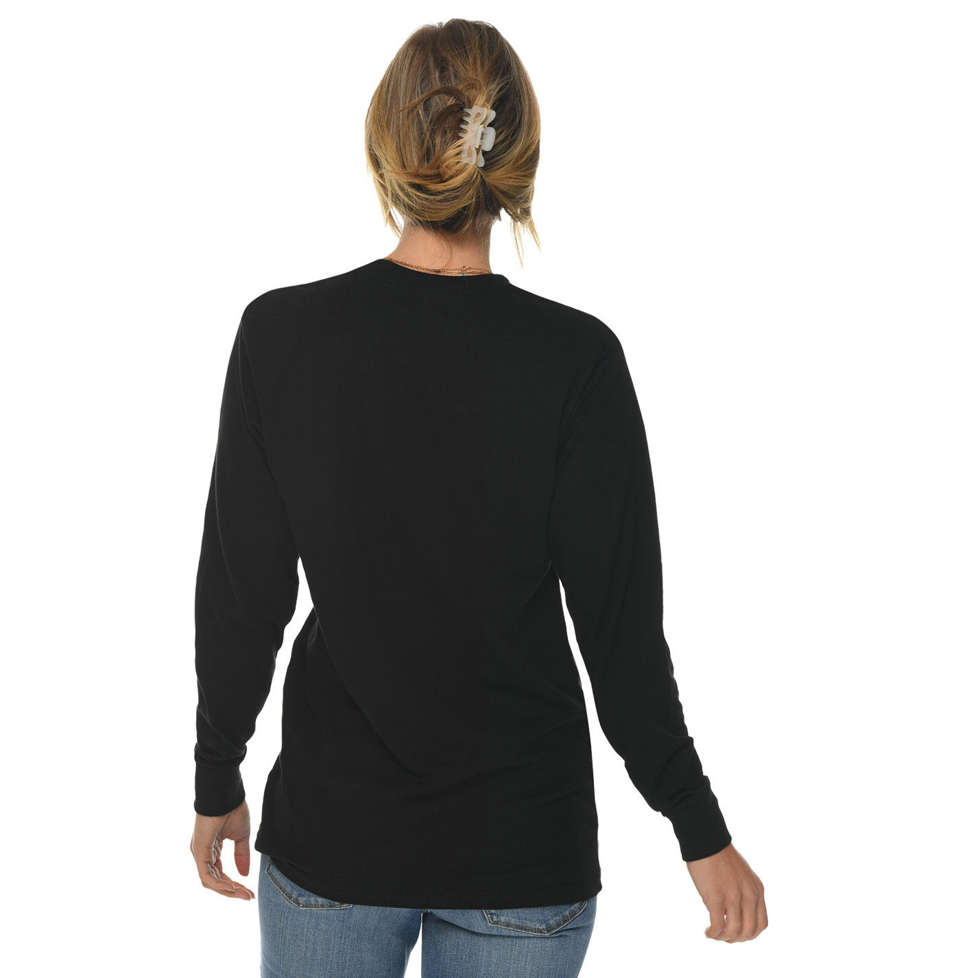 Lane Seven LS15009 Unisex Long Sleeve T-Shirt - Black | FullSource.com