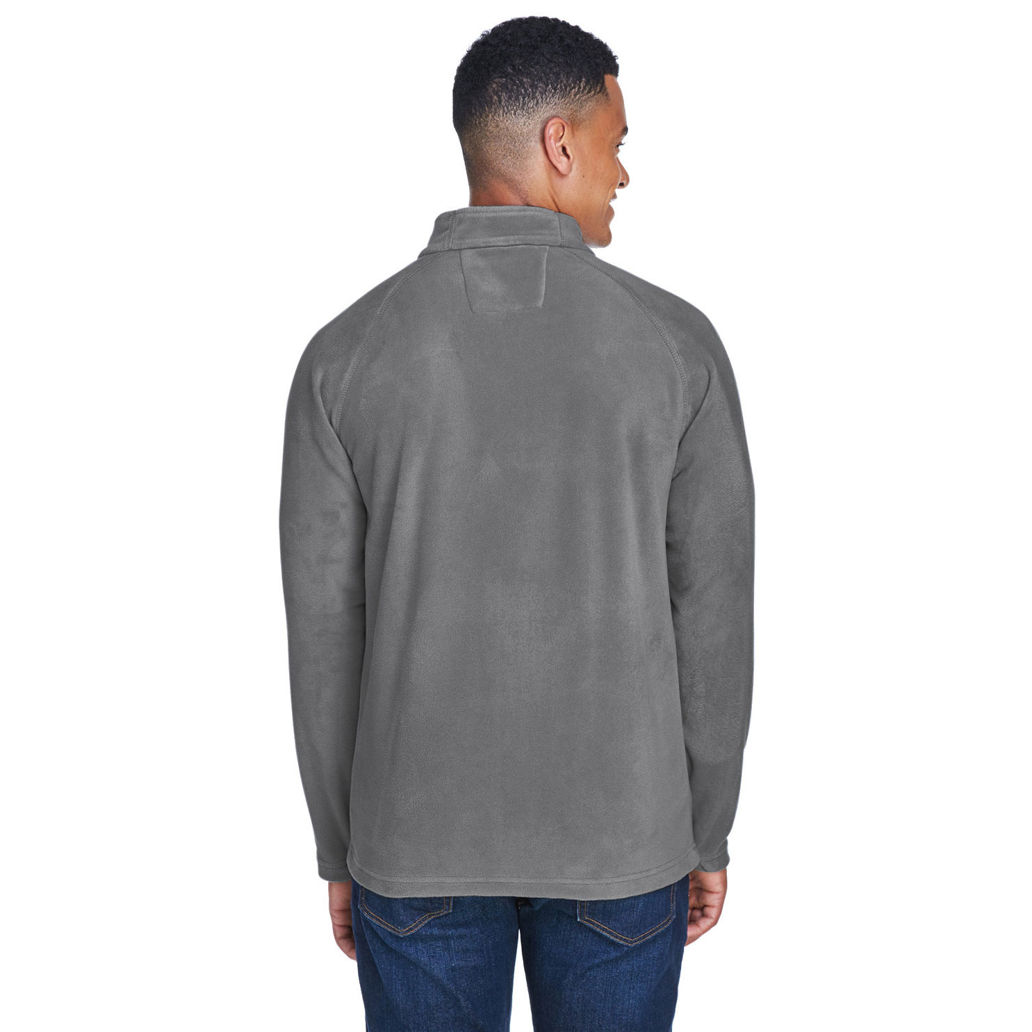 Team 365 TT90 Men's Campus Microfleece Jacket - Sport Graphite | Full ...
