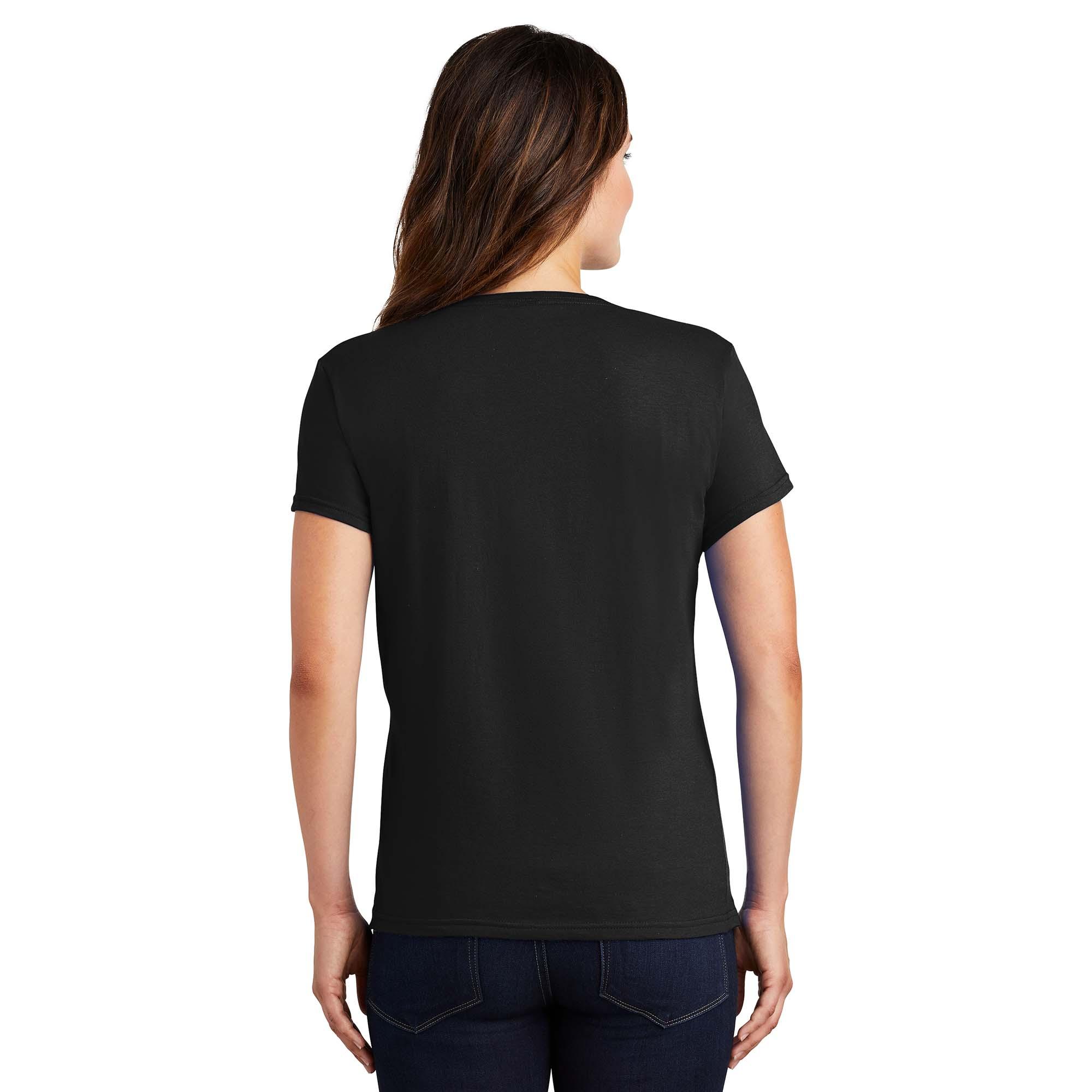 Anvil 880 Ladies 100% Ring Spun Cotton T-Shirt - Black | Full Source