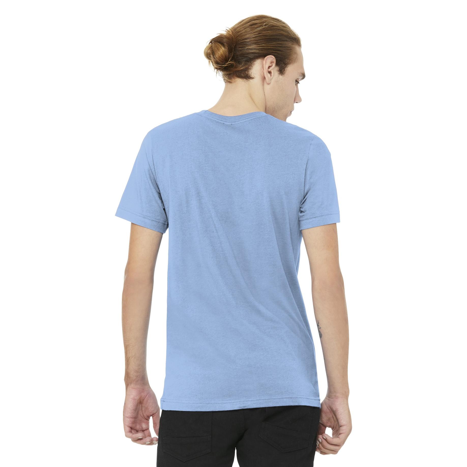 Bella Canvas Blank Shirts Wholesale 3001 Bella Canvas T-shirt Baby Blue Blank  Tshirts Baby Blue Bella Canvas Unisex T-shirt BC3001BLANK 