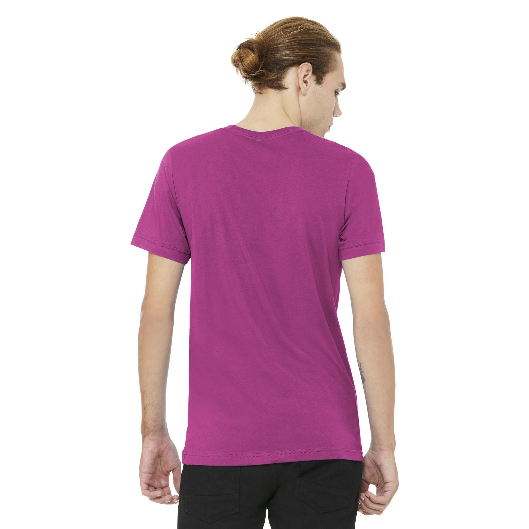 Bella + Canvas BC3001 Unisex Jersey Short Sleeve Tee - Berry 