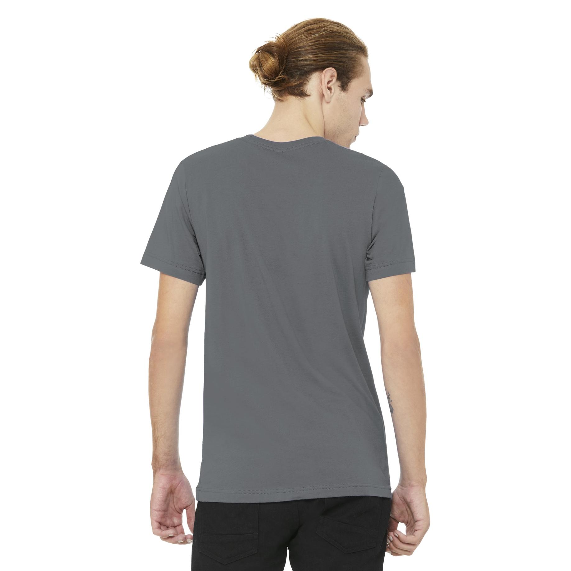 Bella Unisex Jersey Short Sleeve T-Shirt - Heather Storm Multi-Pack, Medium, Soft Cotton Blend Tee