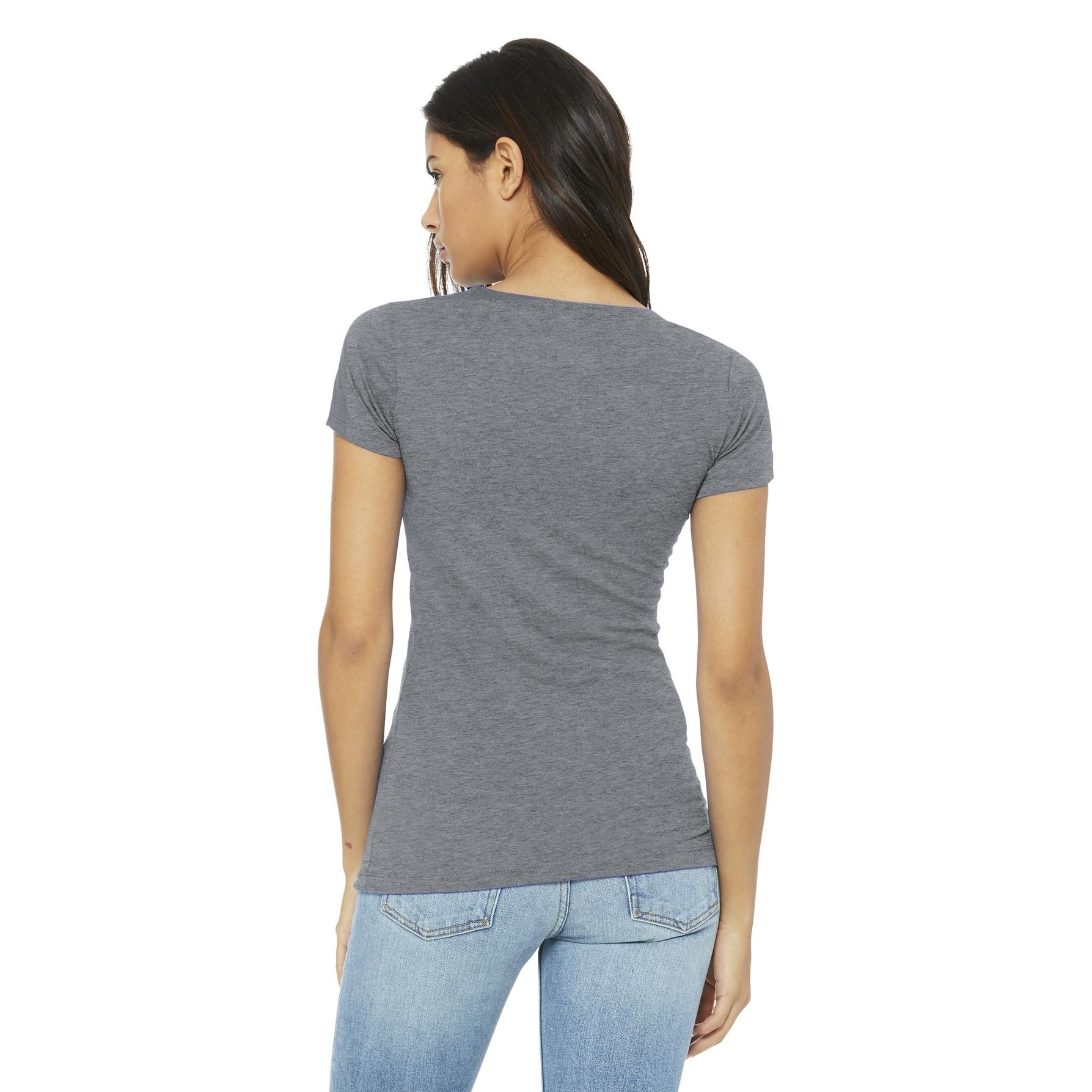 Bella + Canvas BC6004 Women's The Favorite Tee - Athletic Heather ...