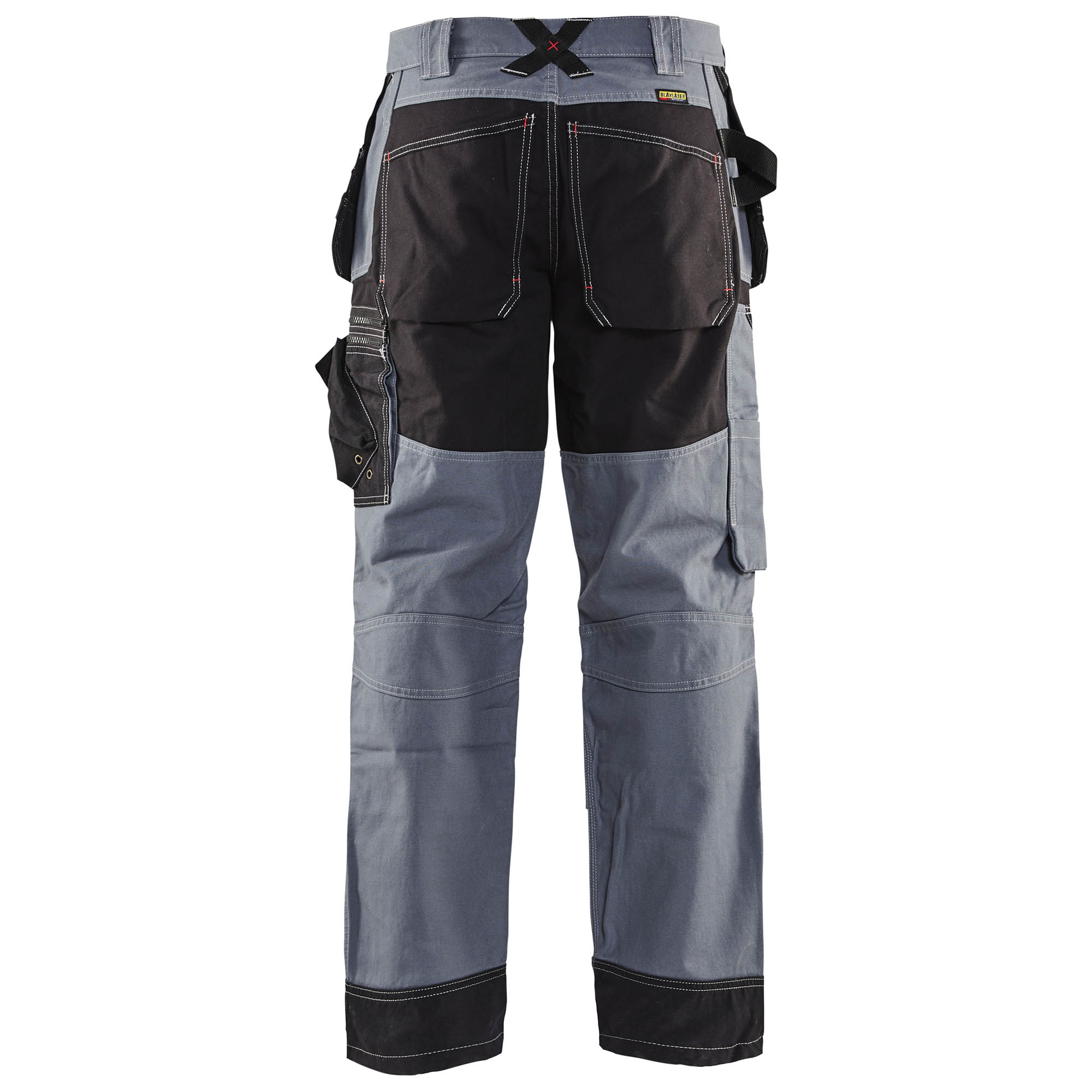 Blaklader 1600 X1600 Work Pants - Grey/Black | Full Source