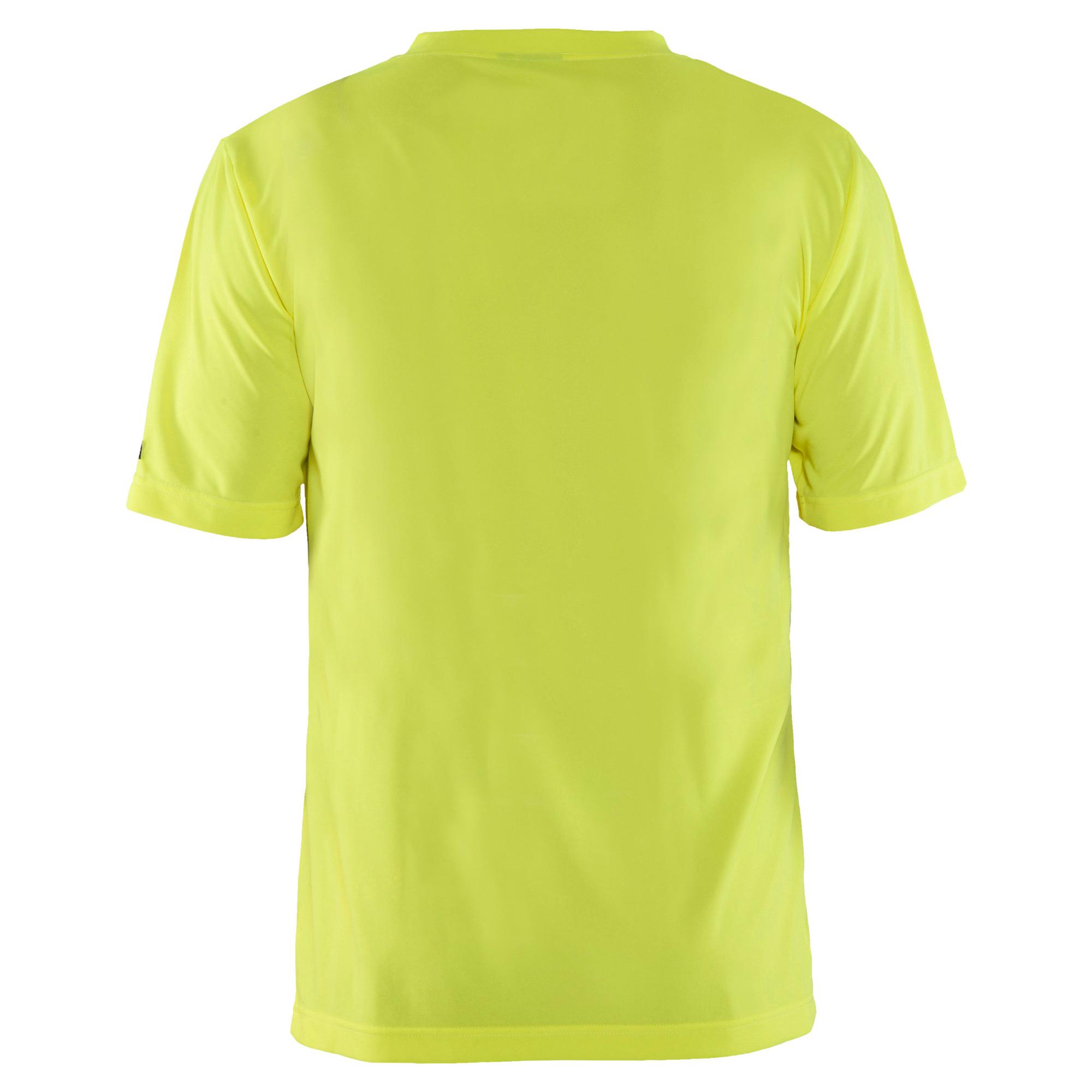 Blaklader 3487 Non-ANSI Hi-Vis T-Shirt - Yellow/Lime | Full Source