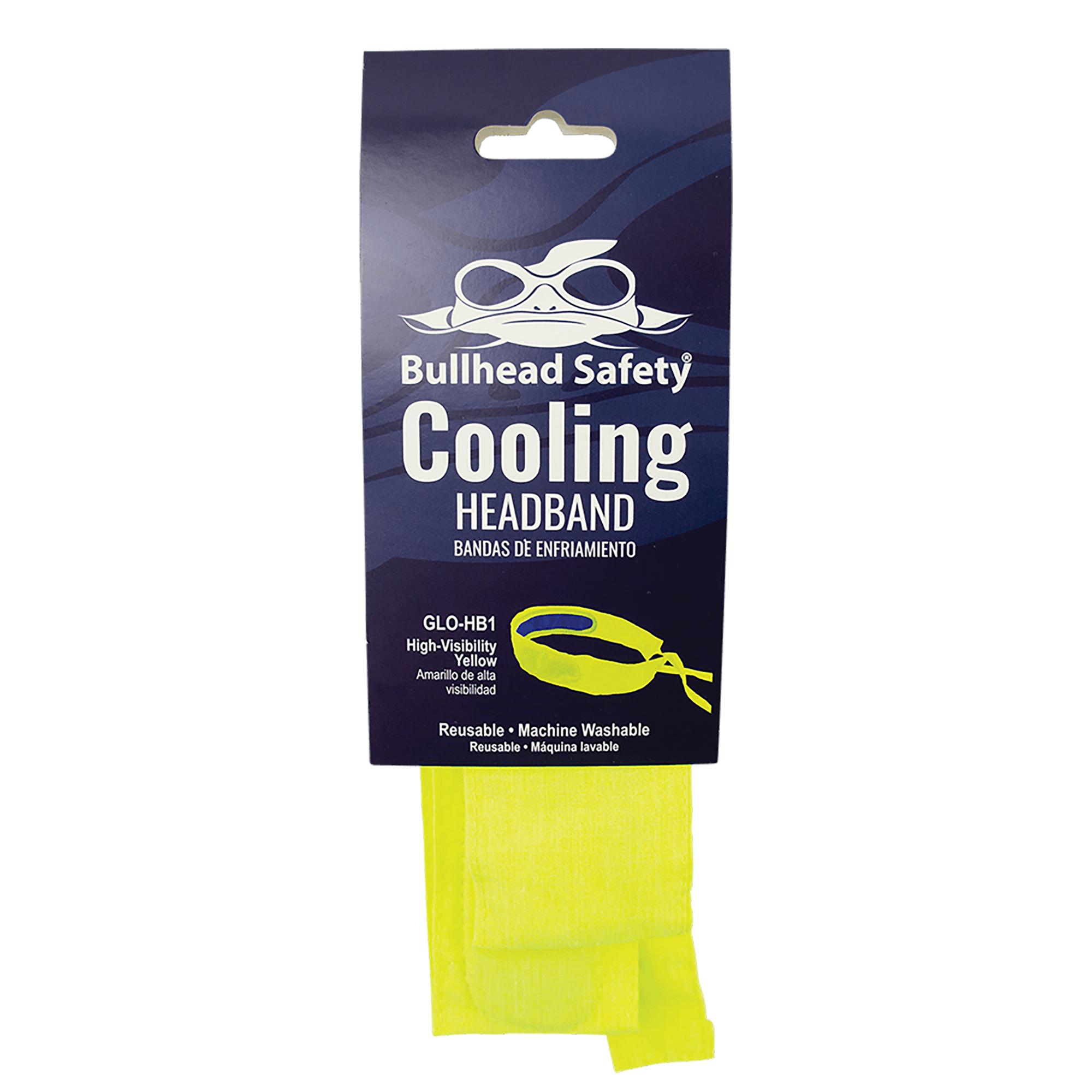 Bullhead Safety Glo Hb Cooling Headband High Visibility Yellowgreen Full Source 